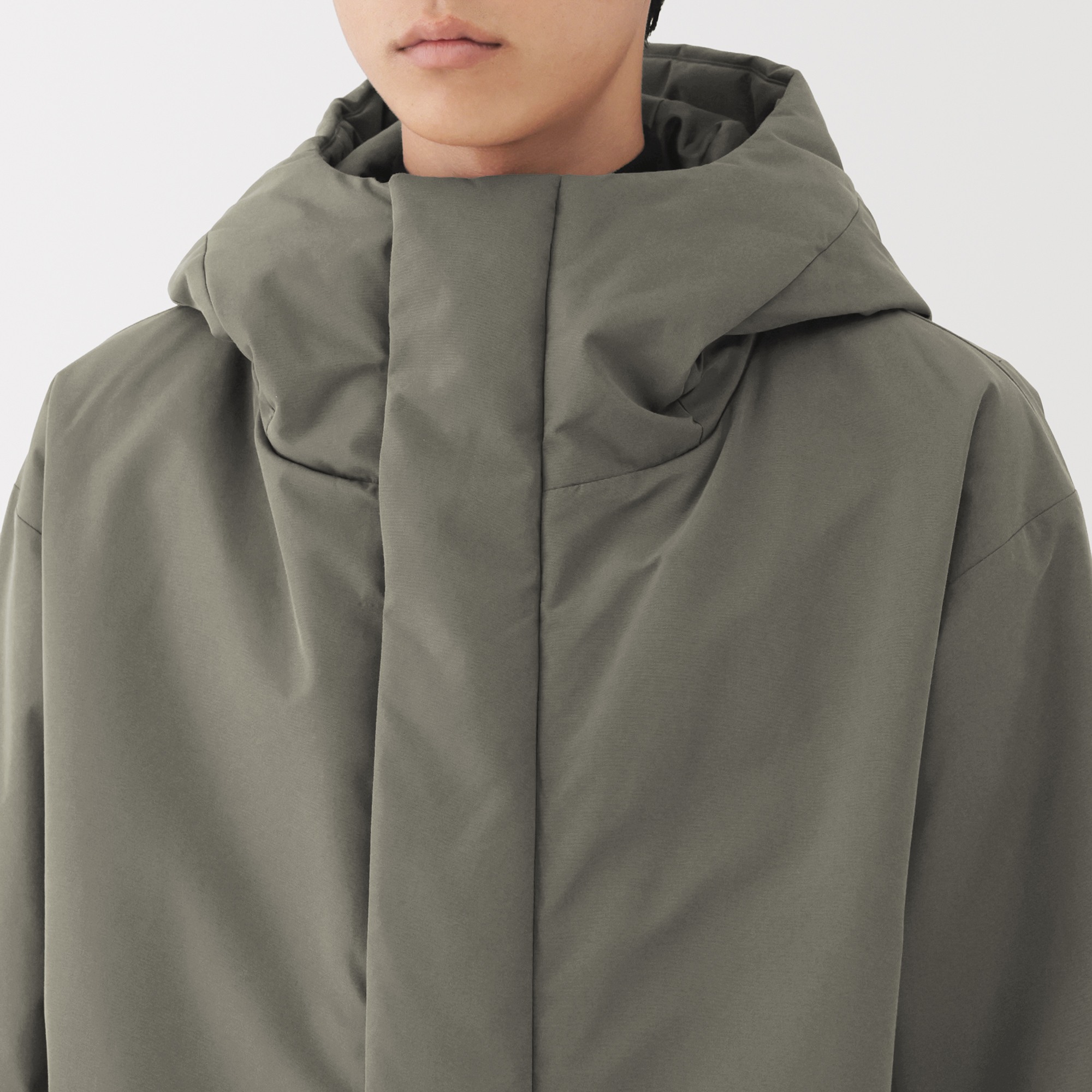 M's padded hooded jacket
