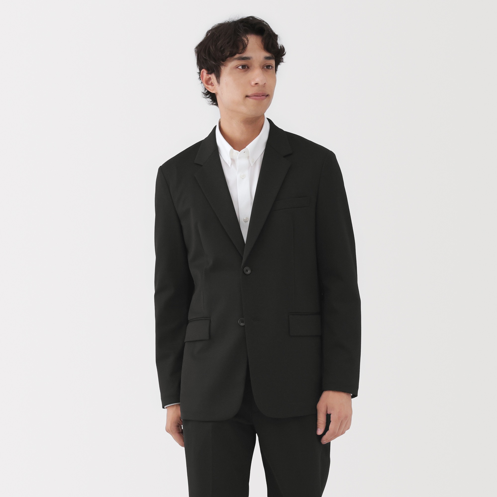 M's Stretch jersey jacket