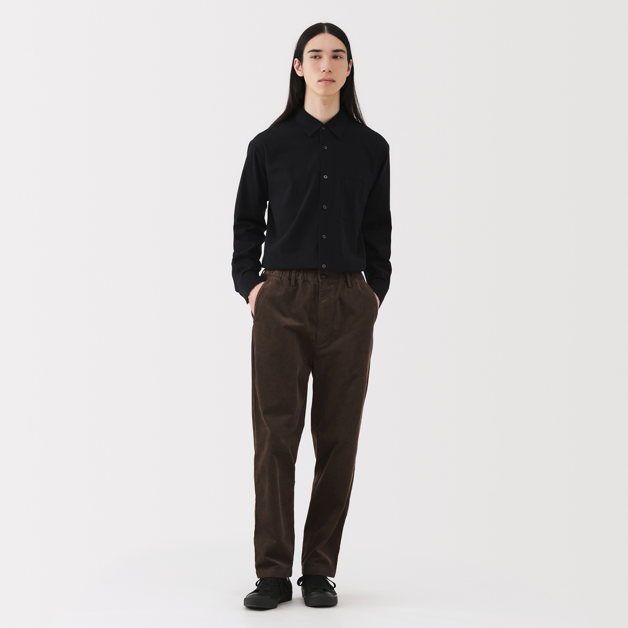 M's Corduroy easy pants
