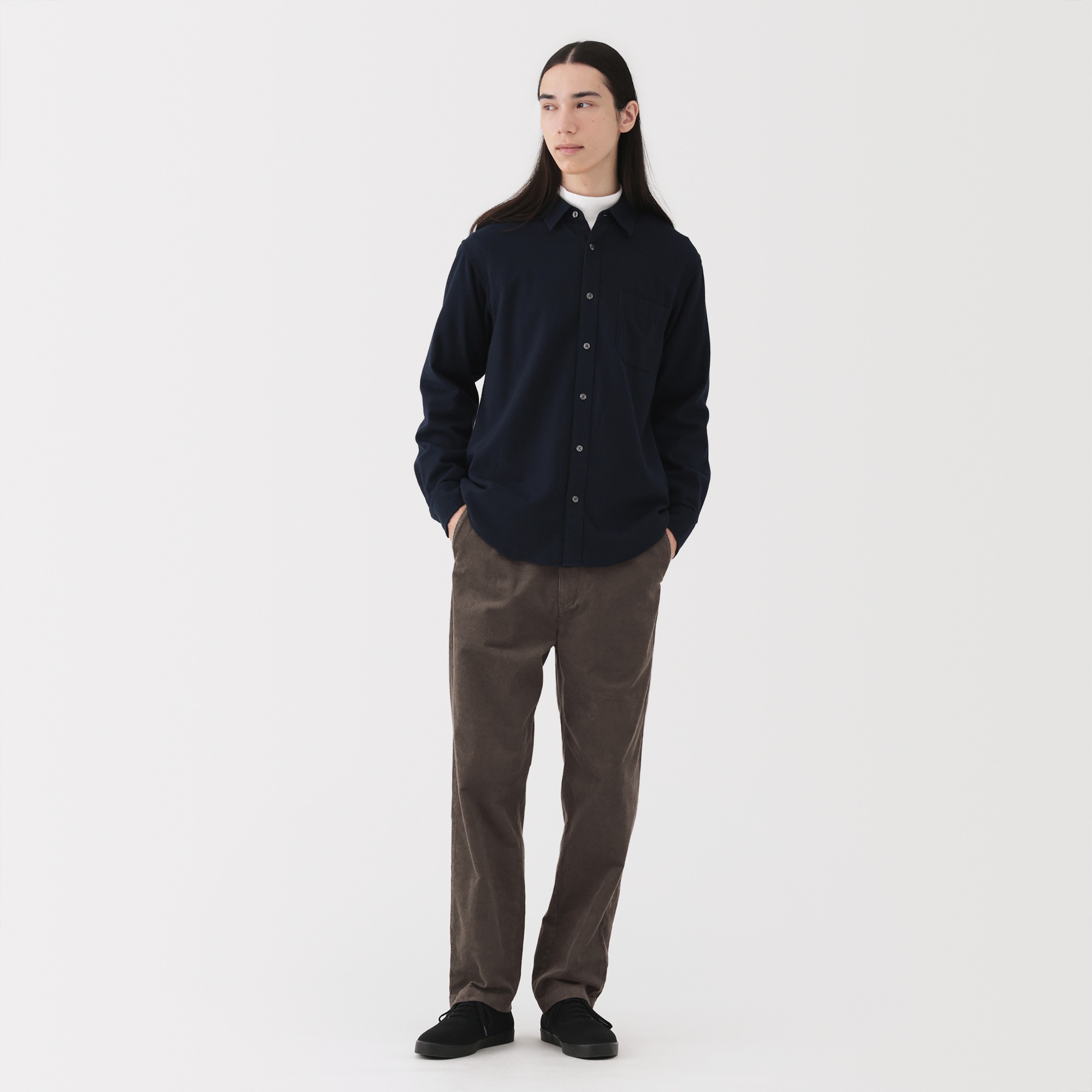 M's Corduroy easy pants