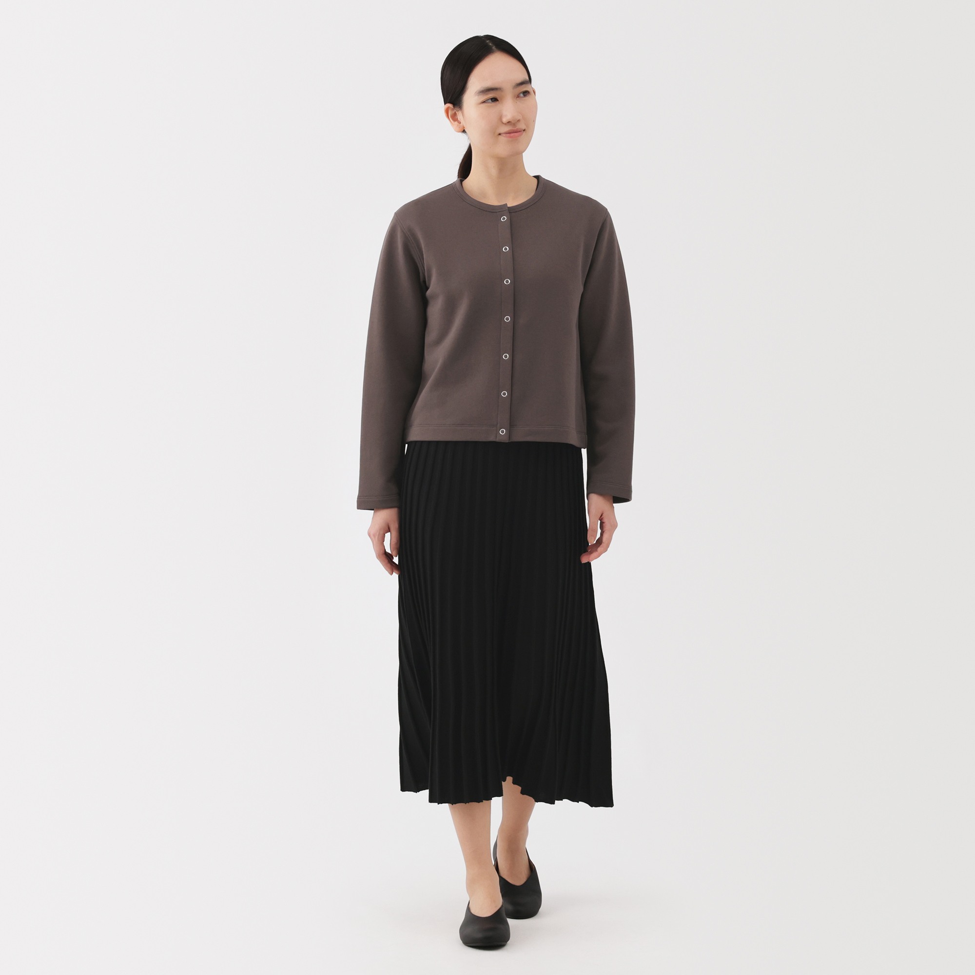 W's Lyocell blended flared skirt