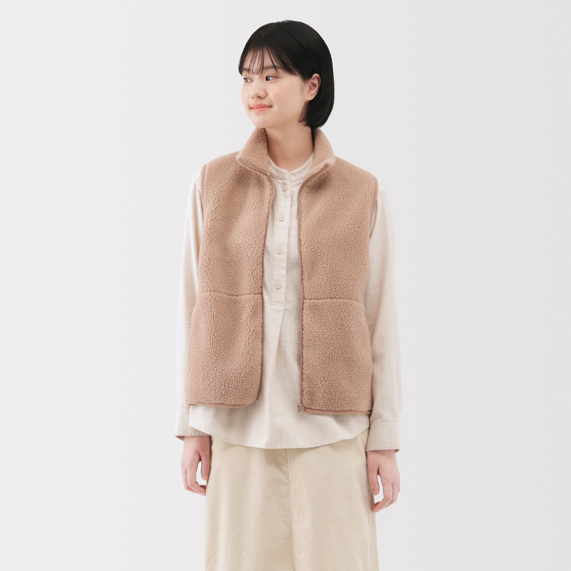 W's Boa fleece vest