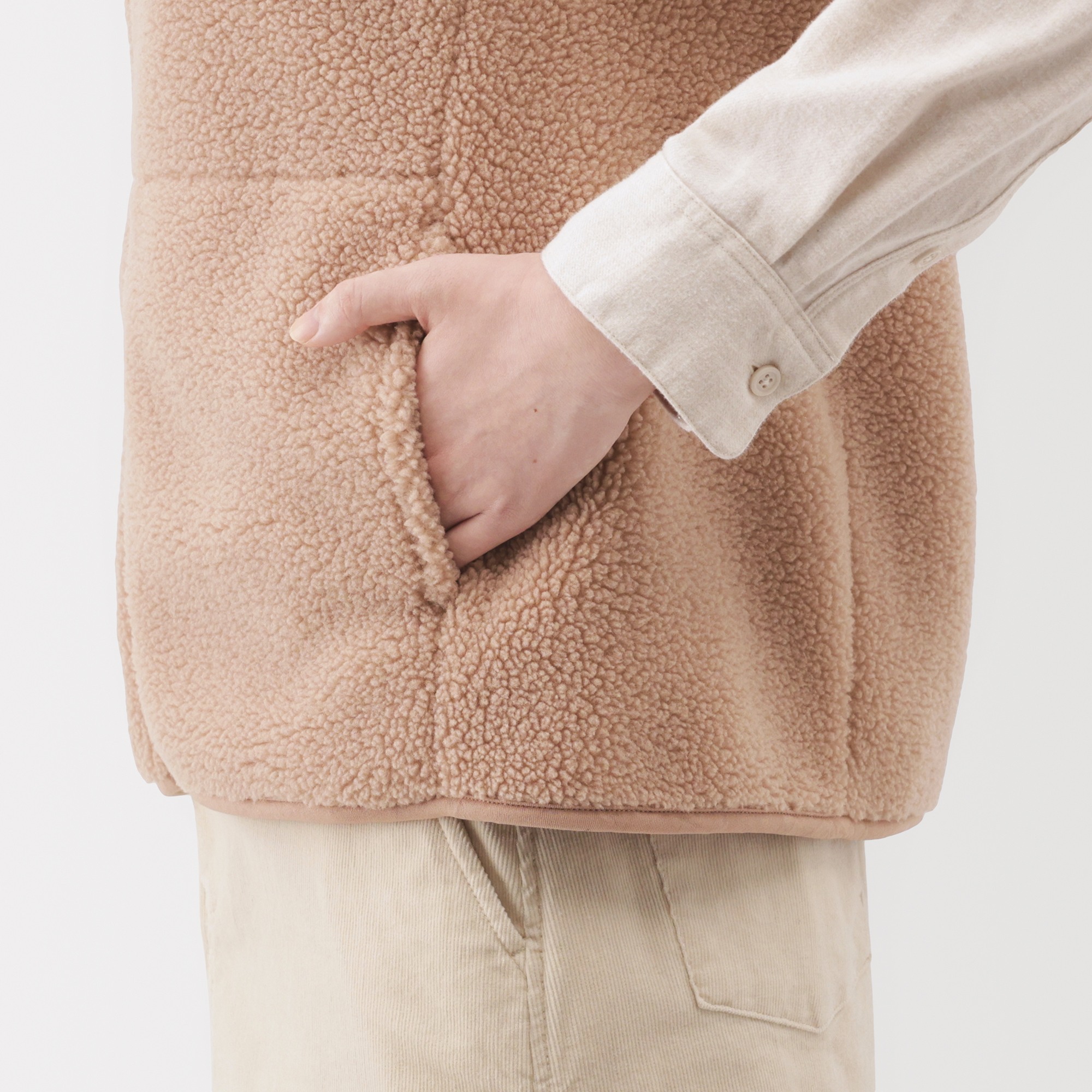 W's Boa fleece vest