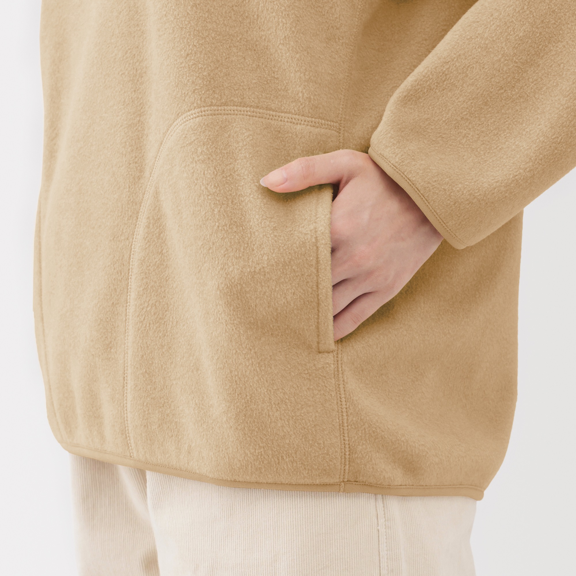 W's Easy recycle fleece pullover