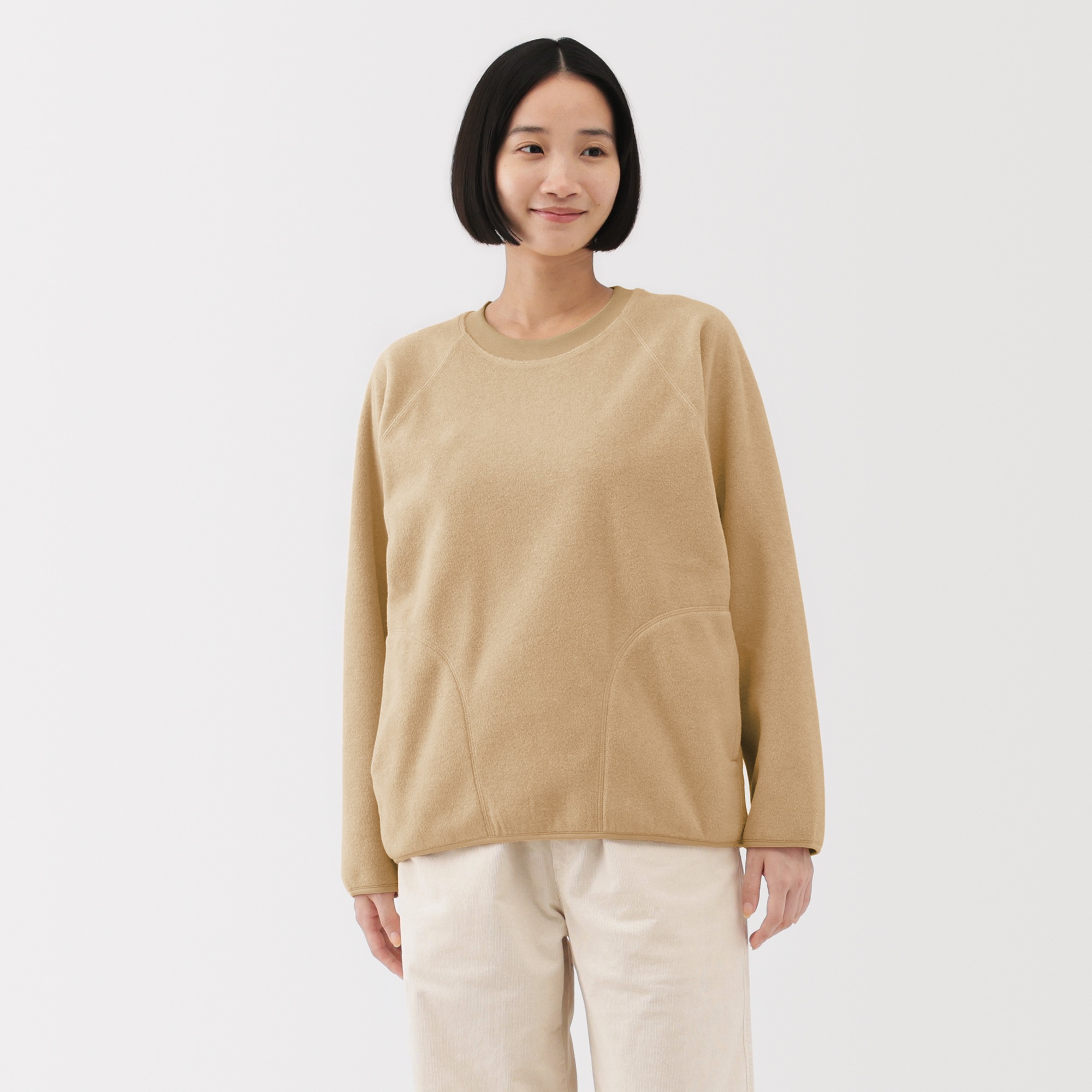 W's Easy recycle fleece pullover