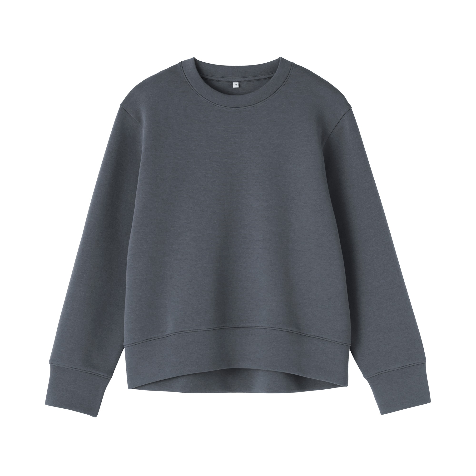 W's Double knitted crew neck sweatshirt(OS)