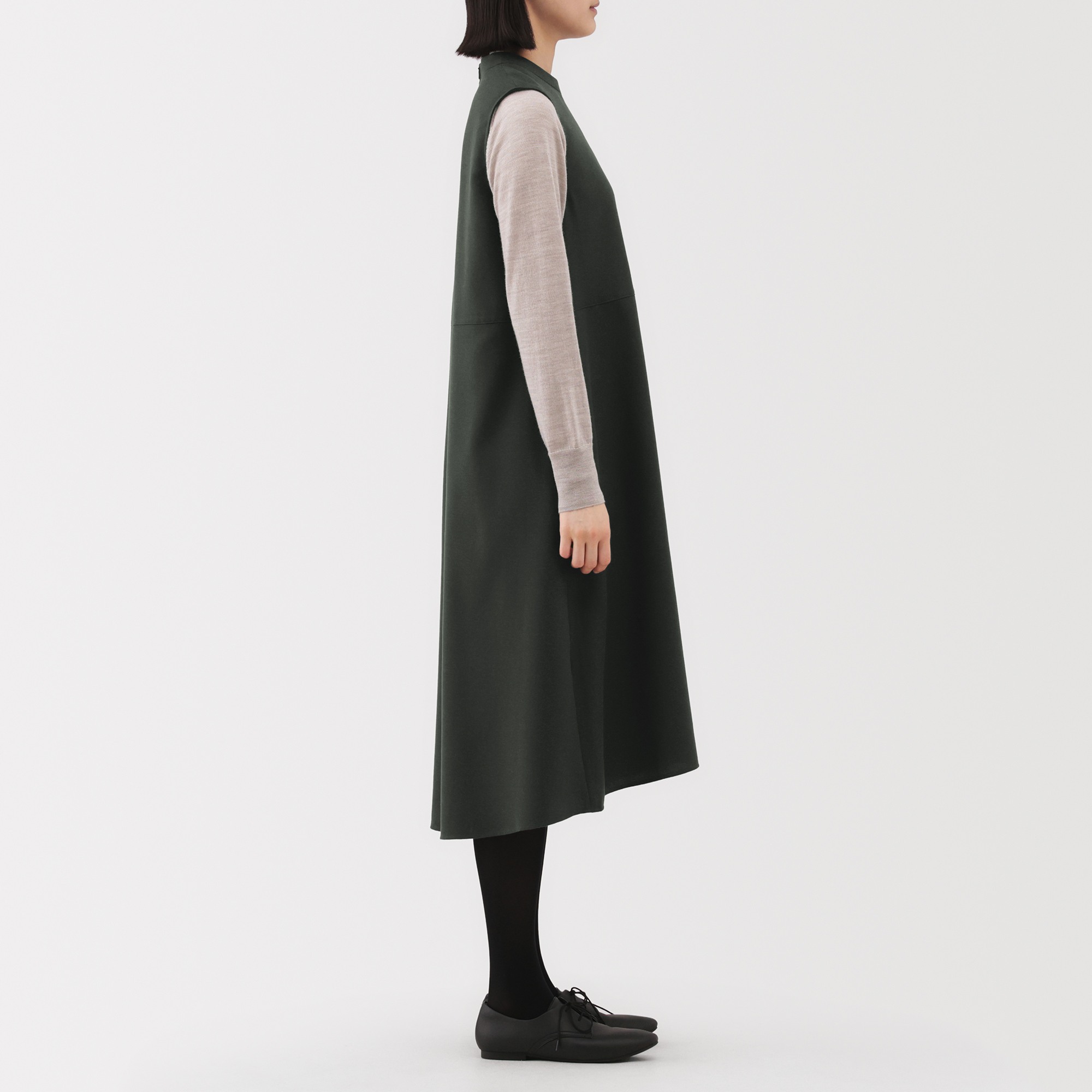 W's Brushed jumper skirt