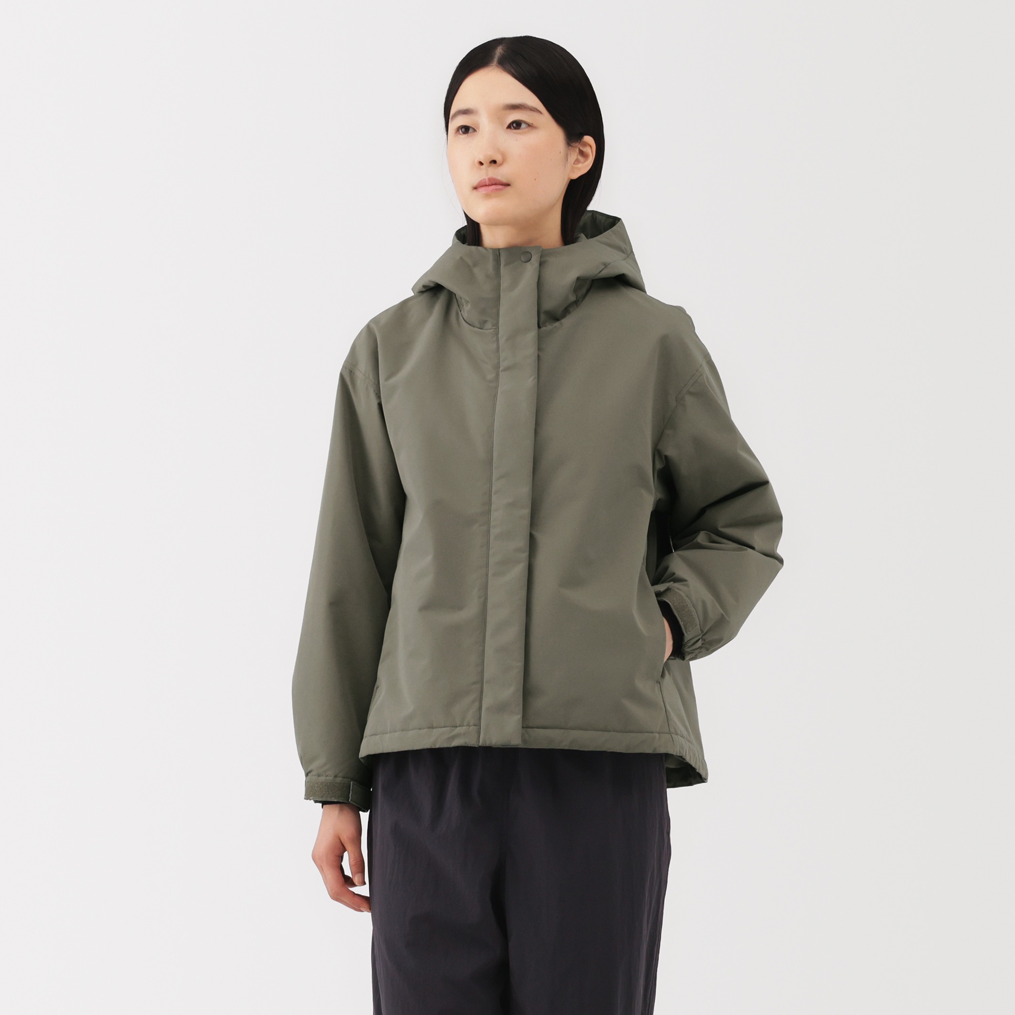 W's Padded Hooded jacket