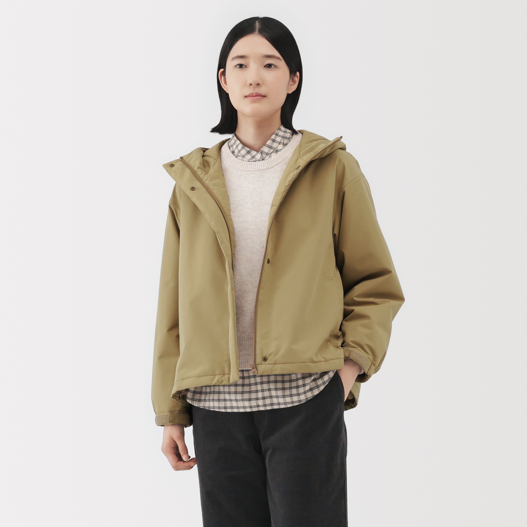 W's Padded Hooded jacket