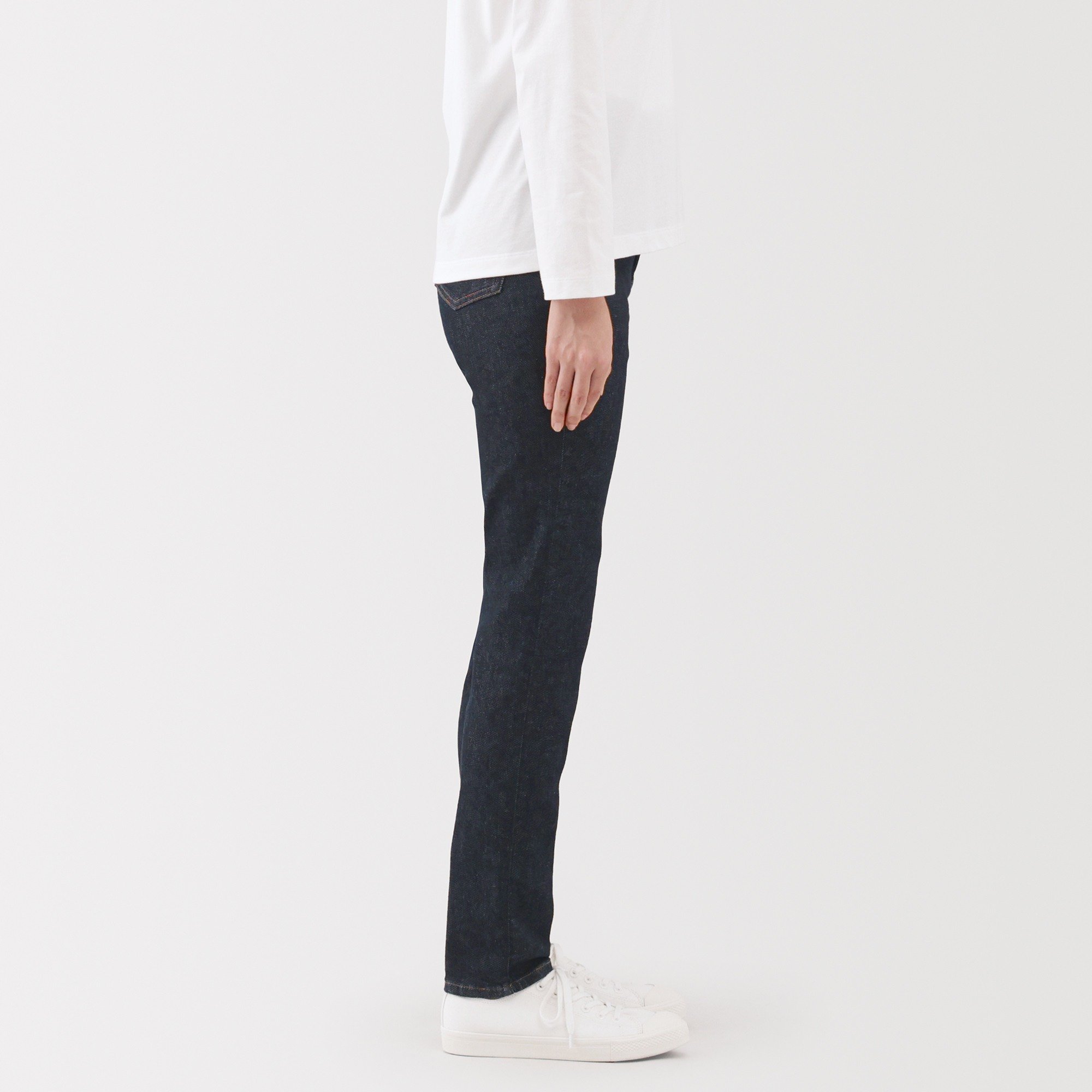 W's stretch denim slim-fit pants