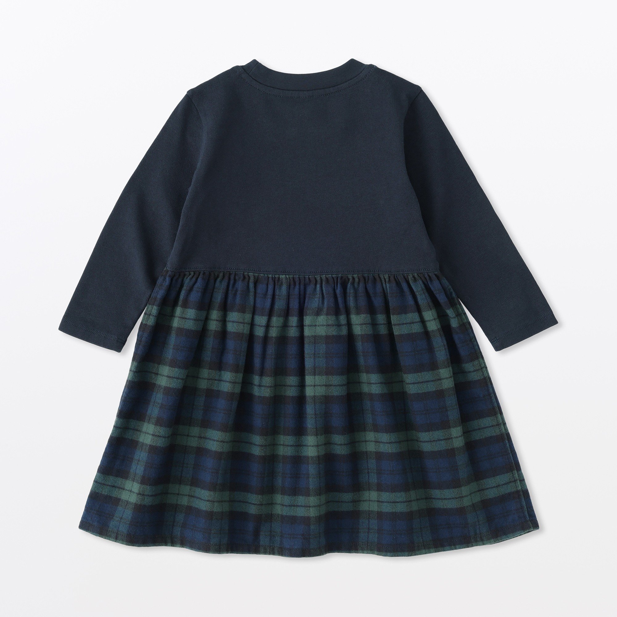 B's Double-brushed flannel pullover L/Slv dress