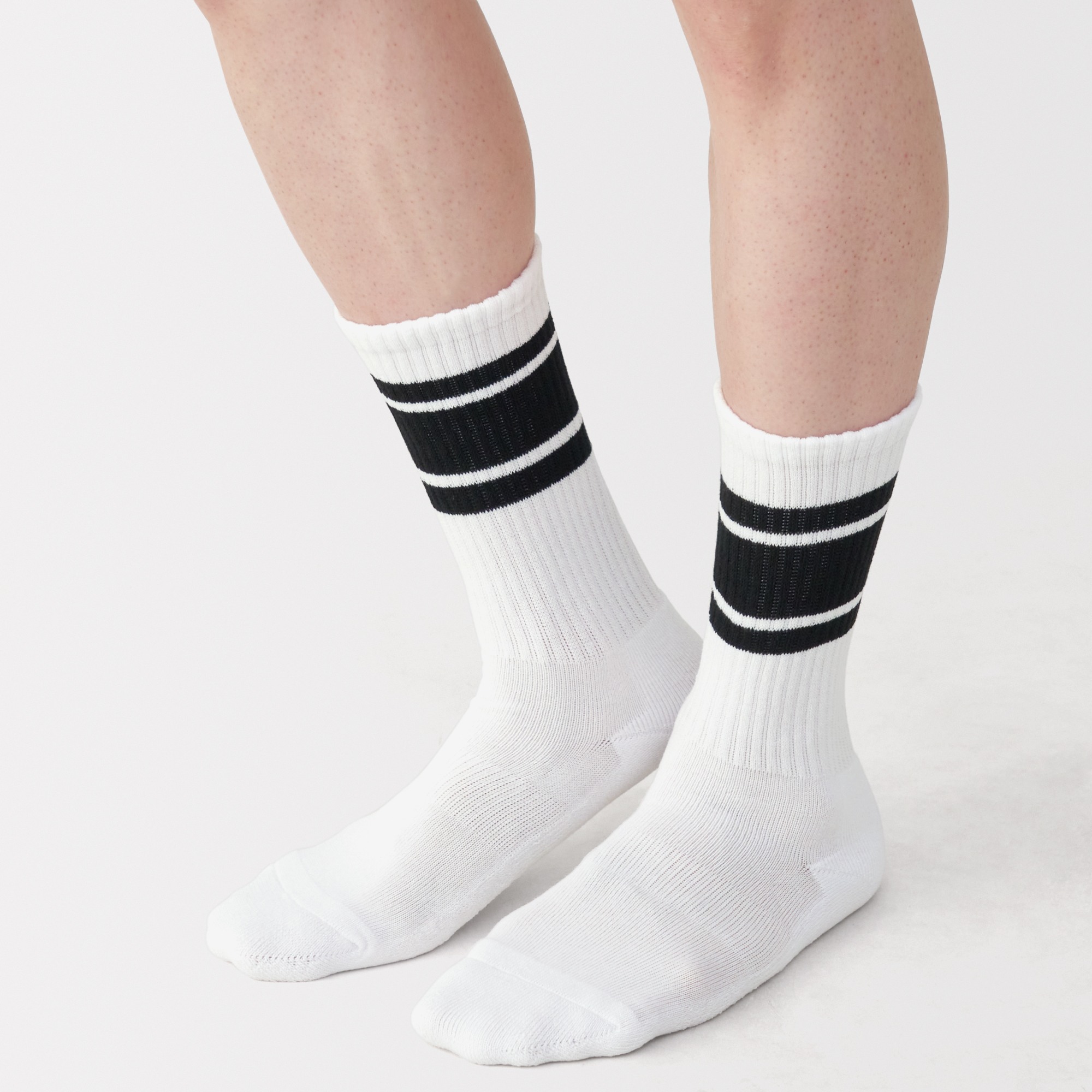 M's right angle pile socks(Line)