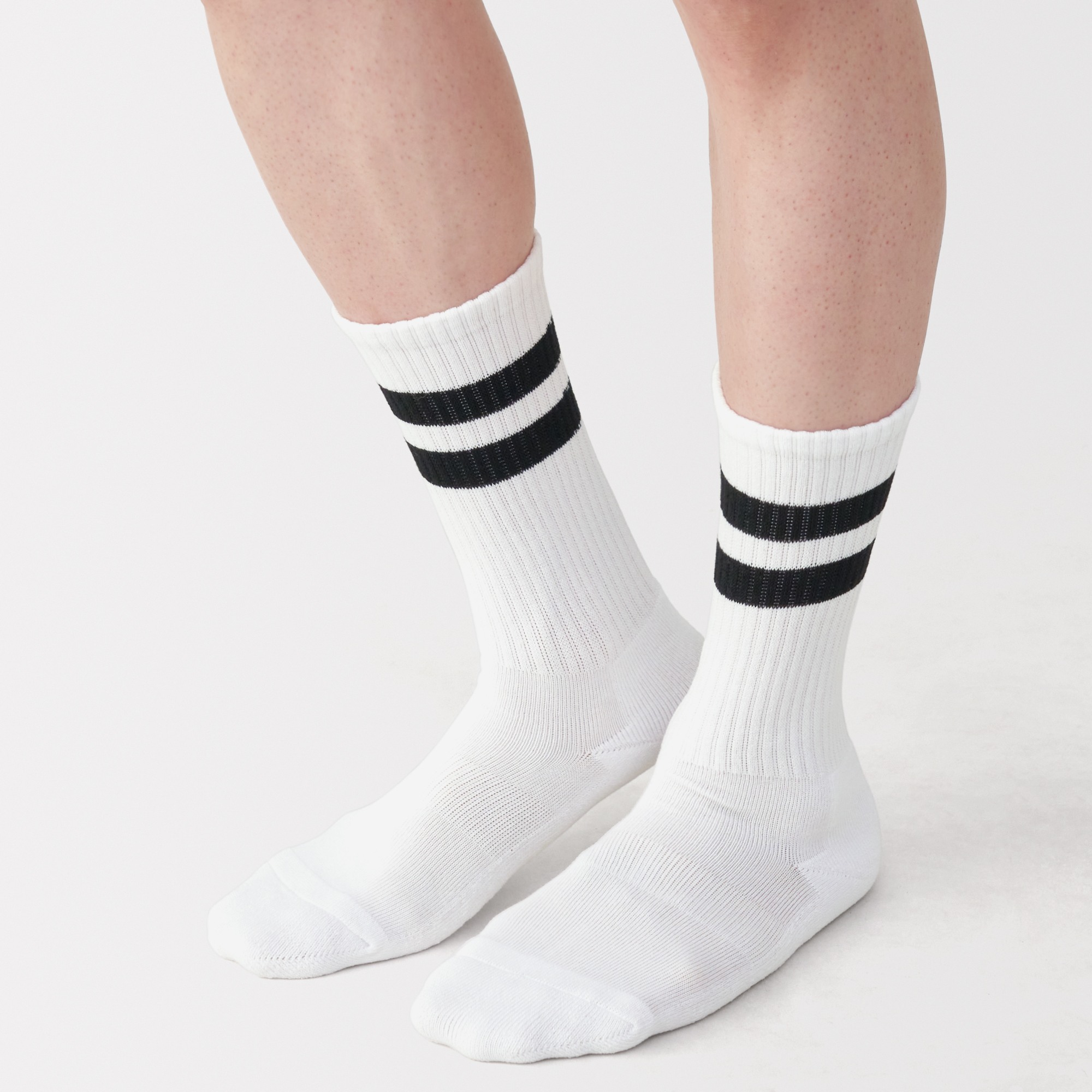 M's right angle pile socks(Line)