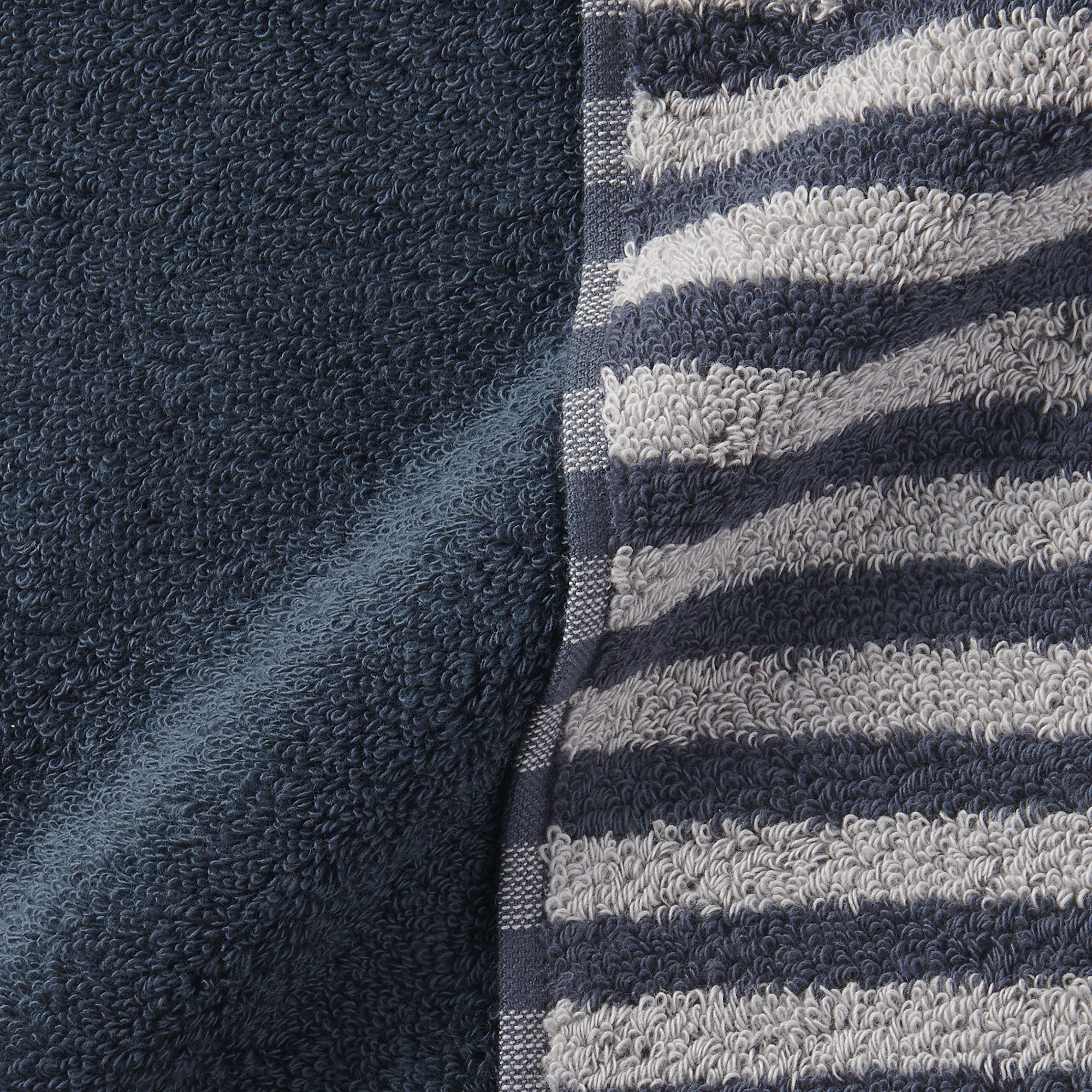 Cotton towel half size handkerchief 2pcs