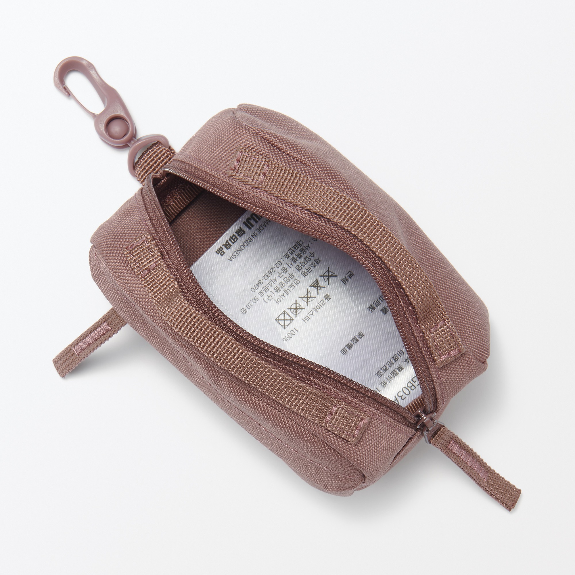 Mini water repellent boston bag