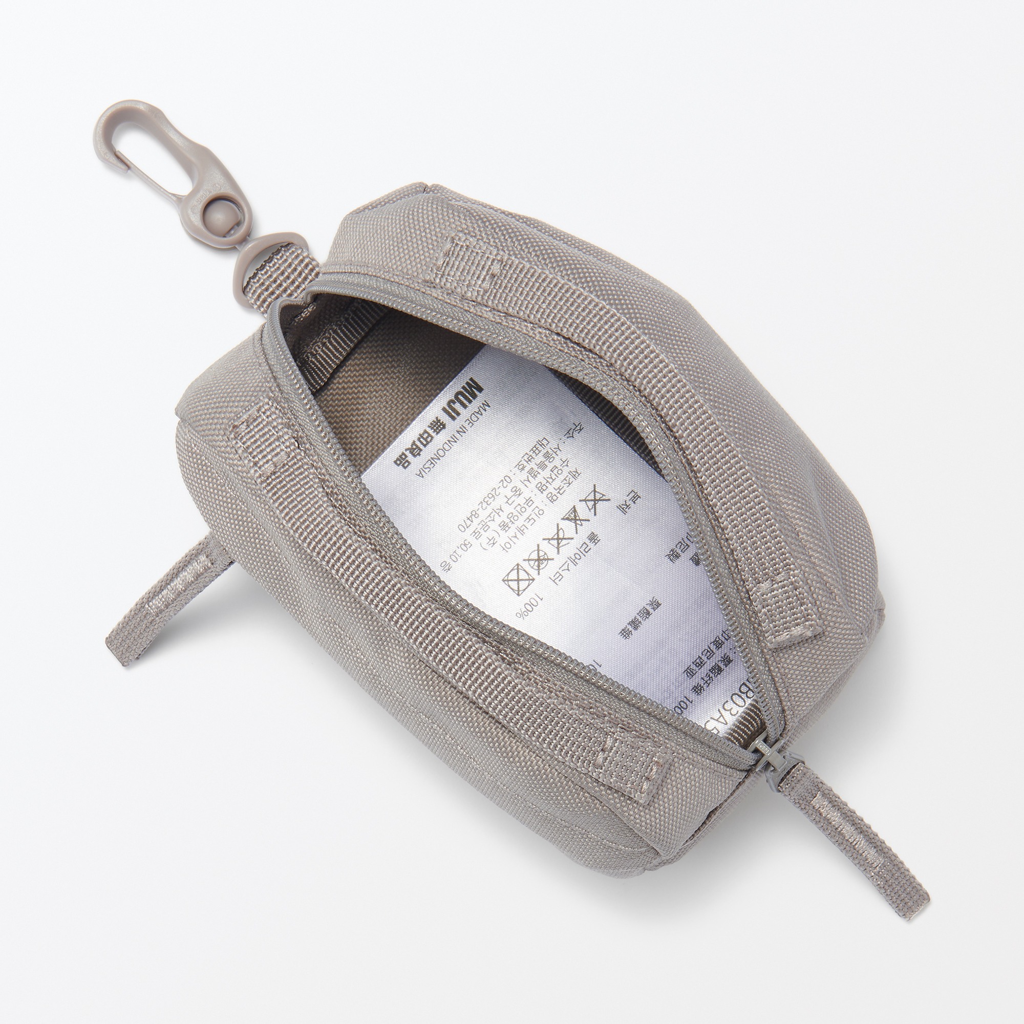 Mini water repellent boston bag