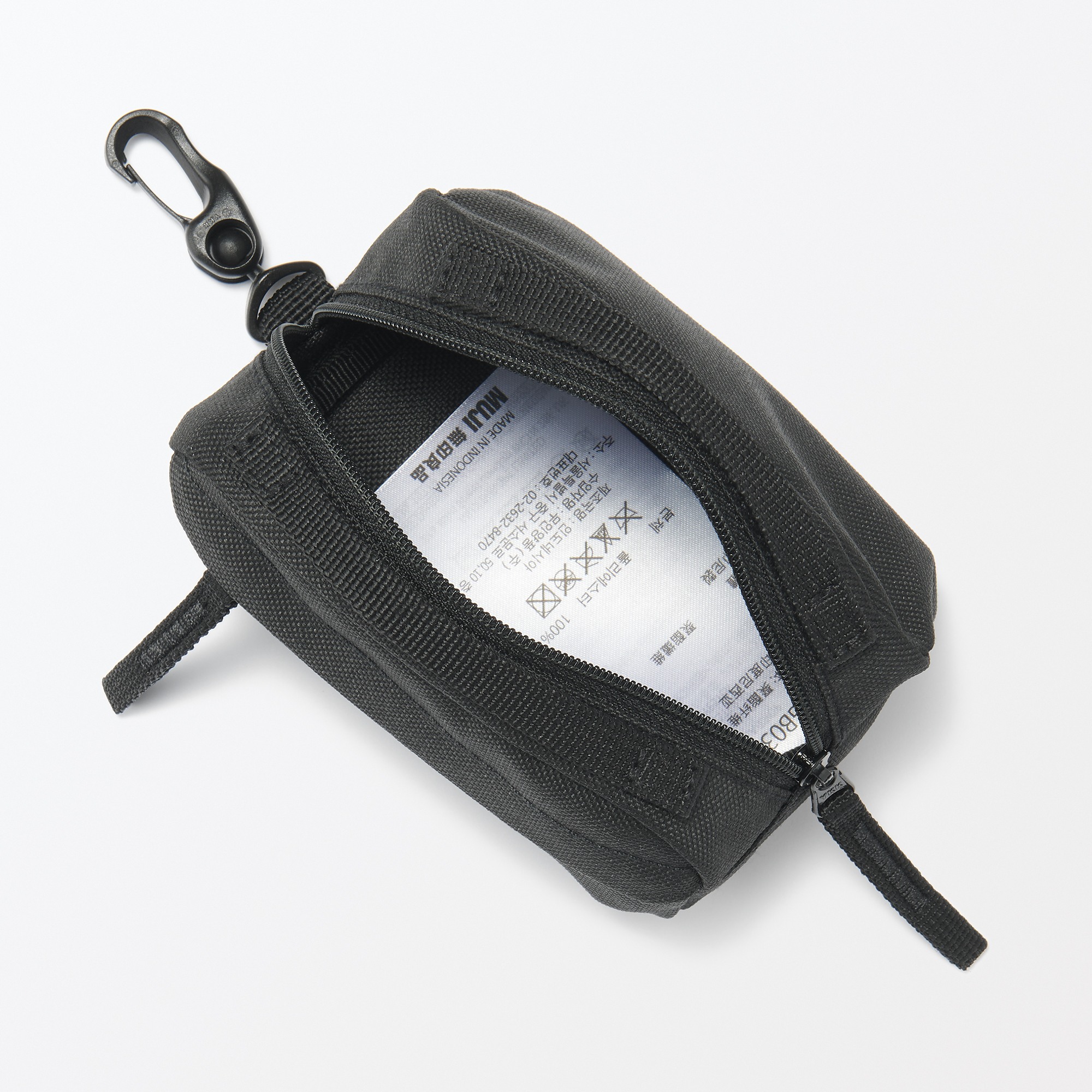 Mini water repellent boston bag