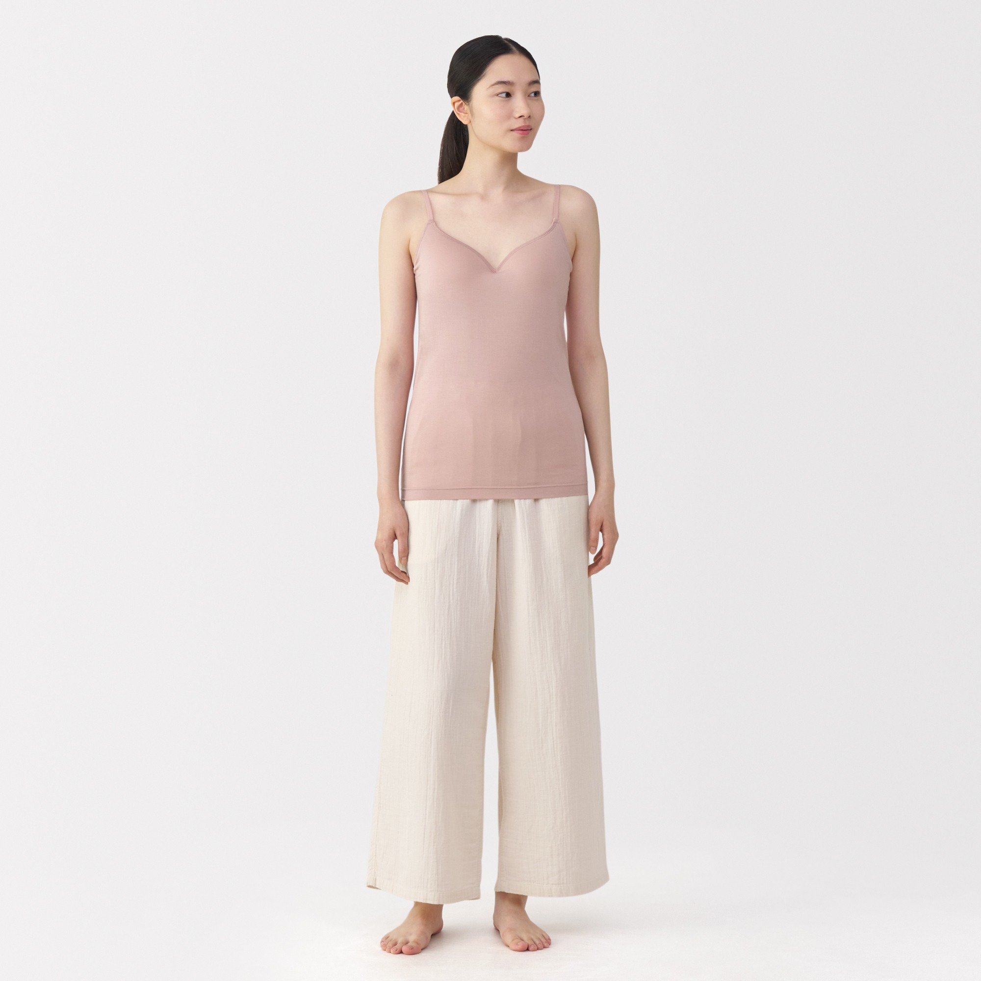 W's Lyocell blended bra camisole