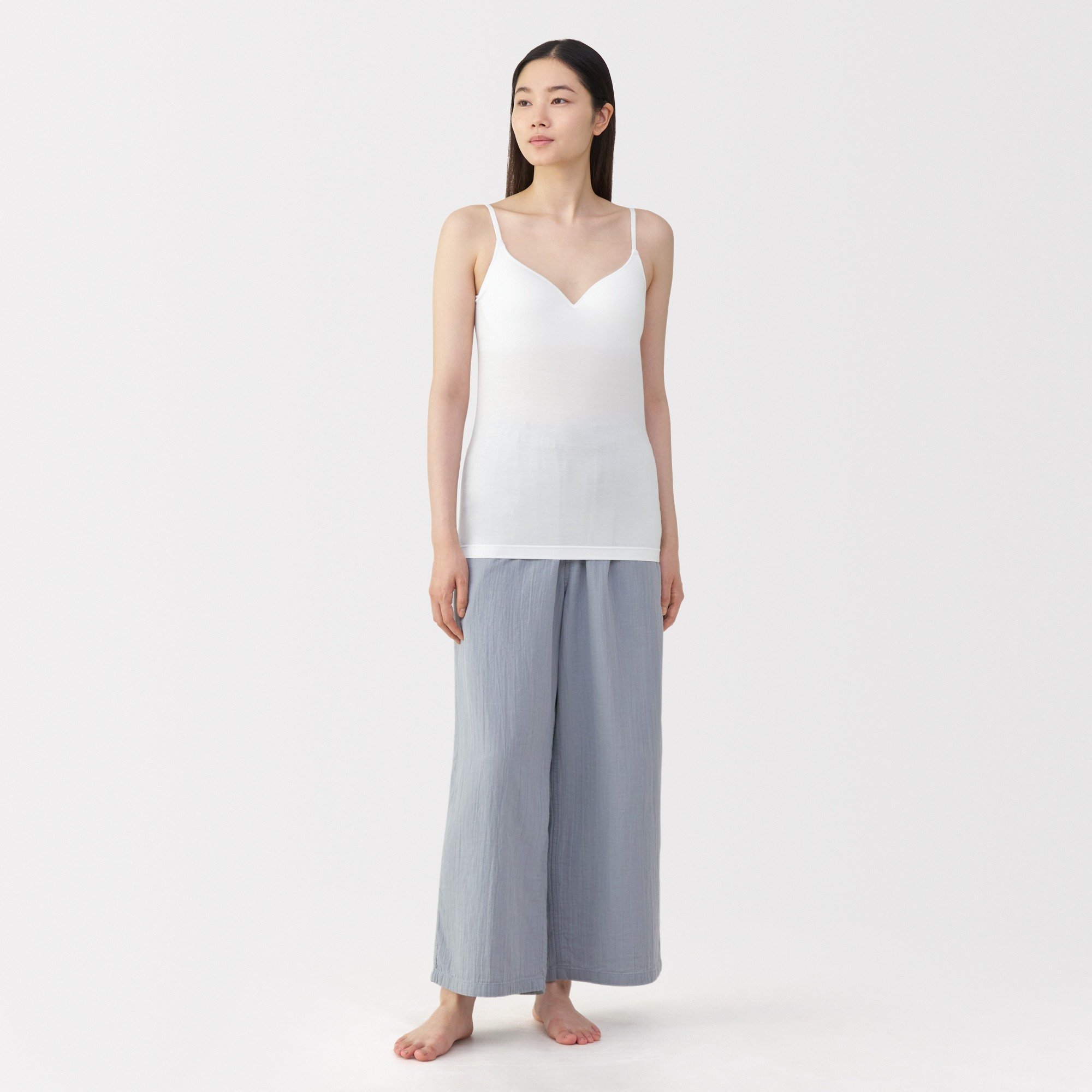 MUJI | W's Lyocell blended bra camisole