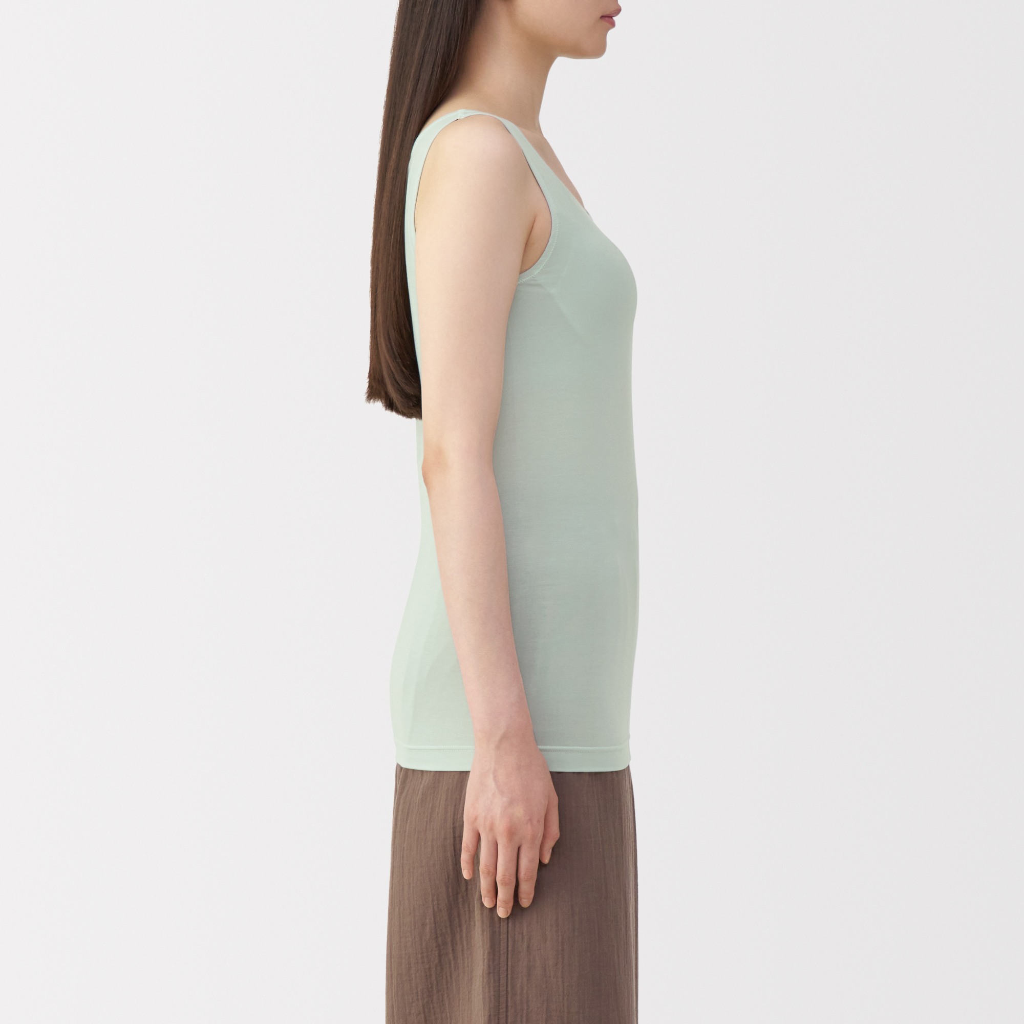 MUJI | W's Lyocell blended bra tank top