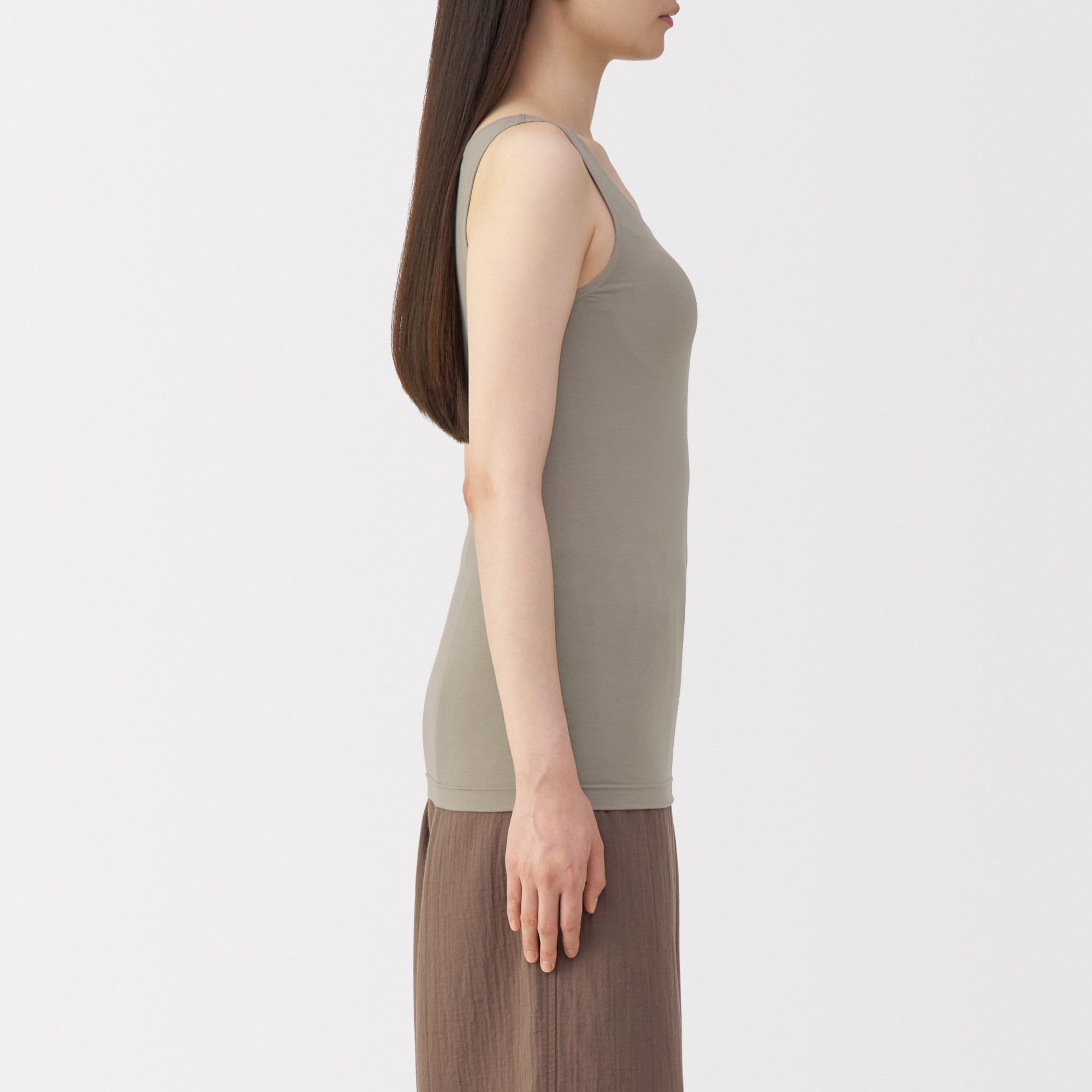 W's Lyocell blended bra tank top