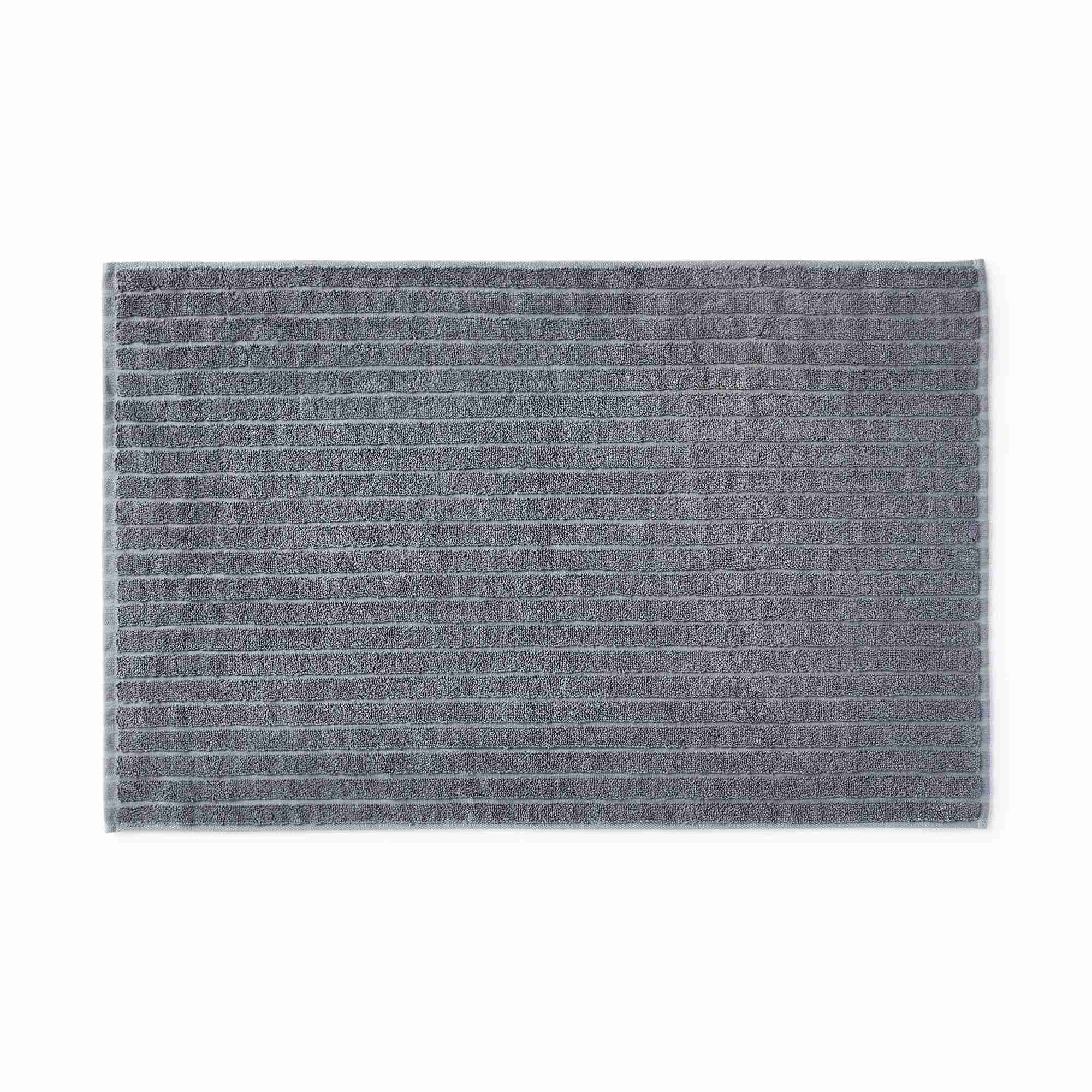 COTTON LINEN BATH MAT