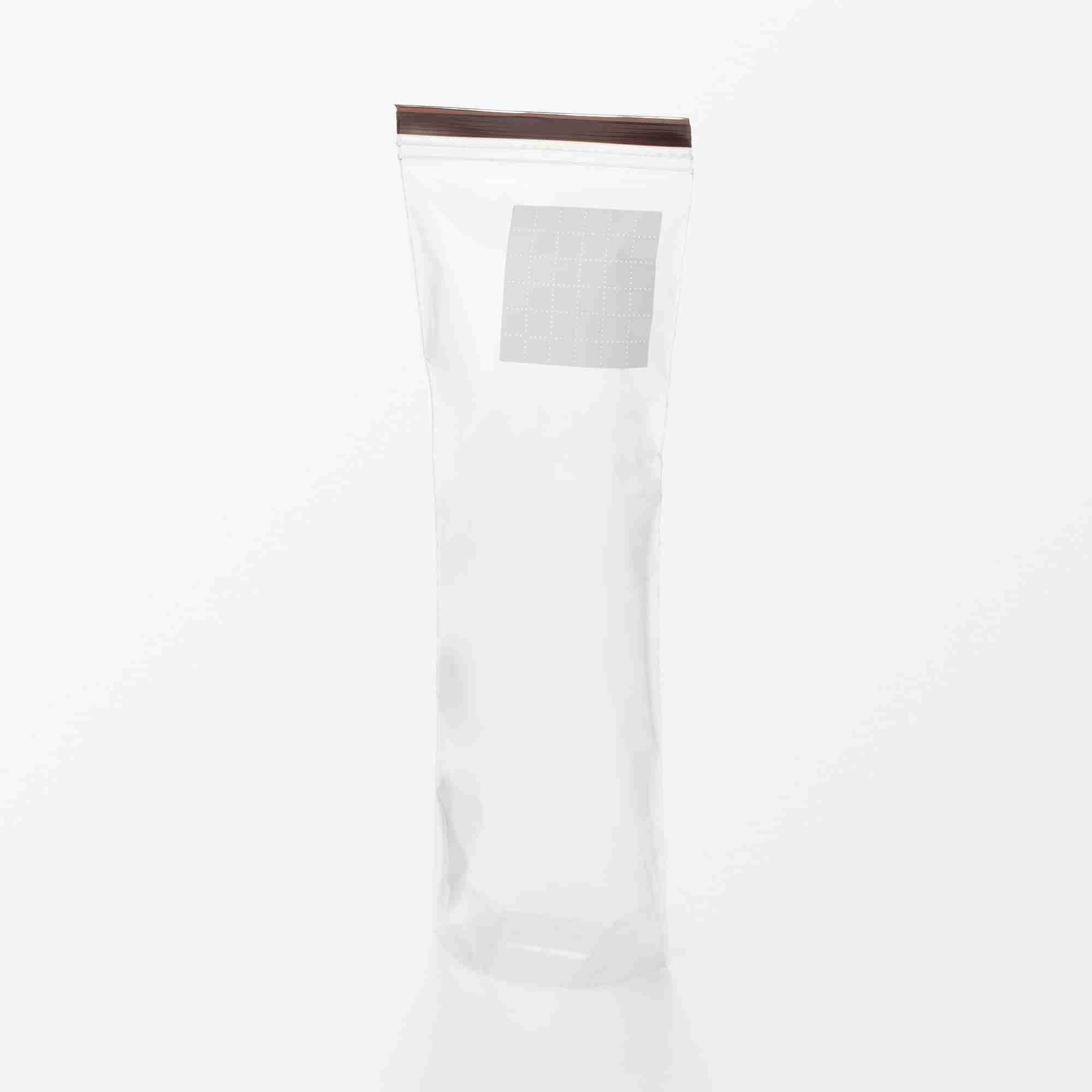 With gusset & double zipper Freezer bag/Long