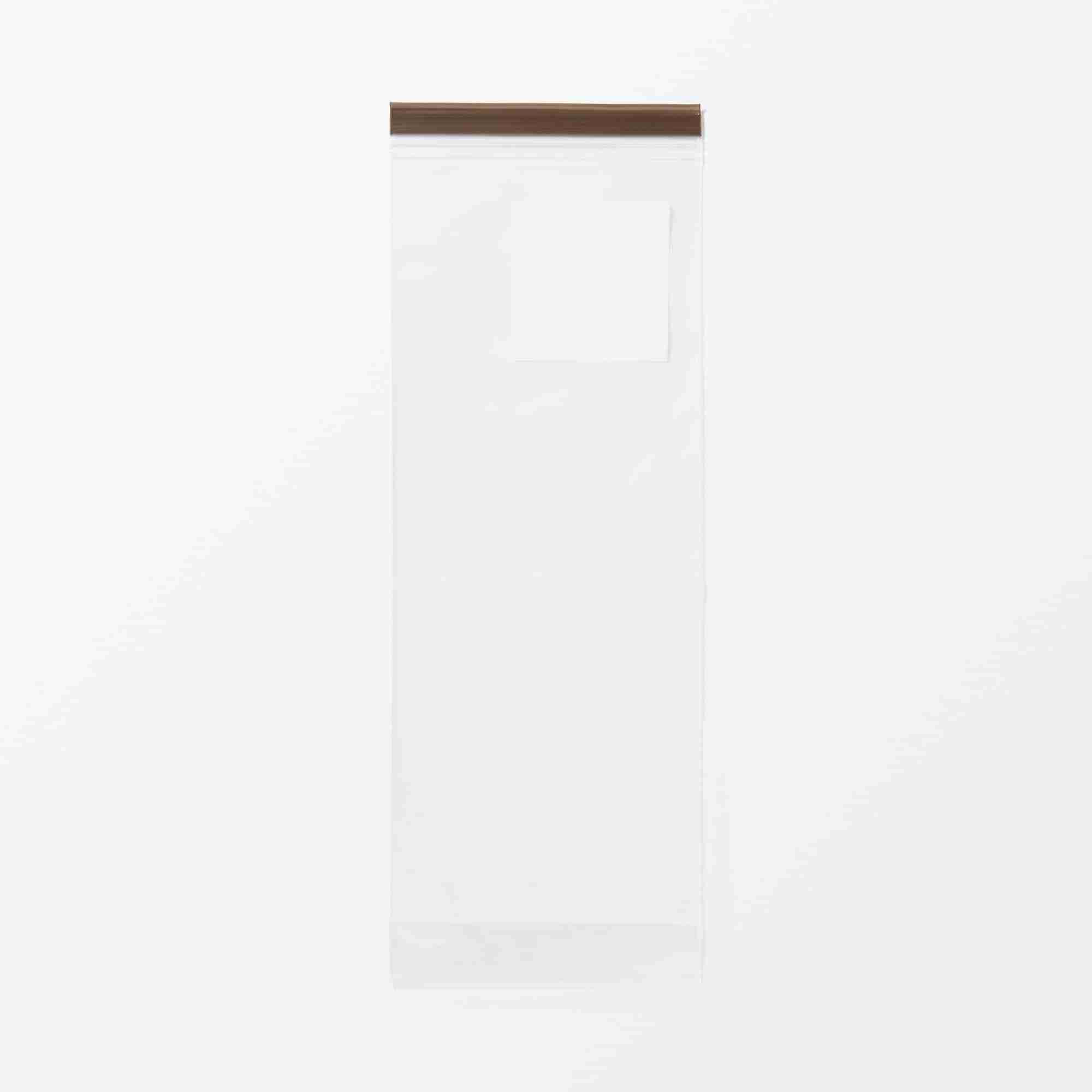 With gusset & double zipper Freezer bag/Long