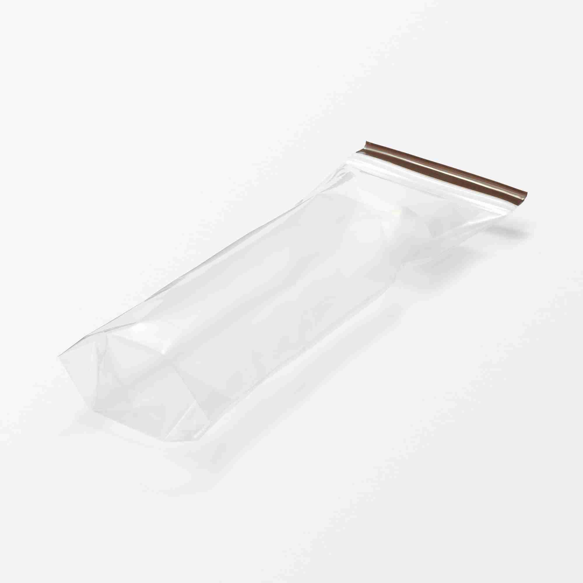 With gusset & double zipper Freezer bag/Long