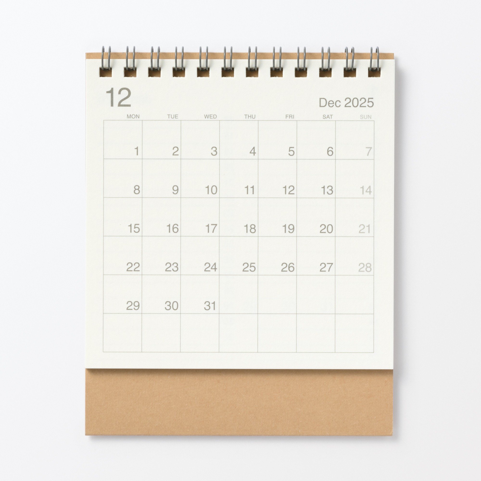 Monday start Calendar / S / Dec. 2025 - Dec. 2026