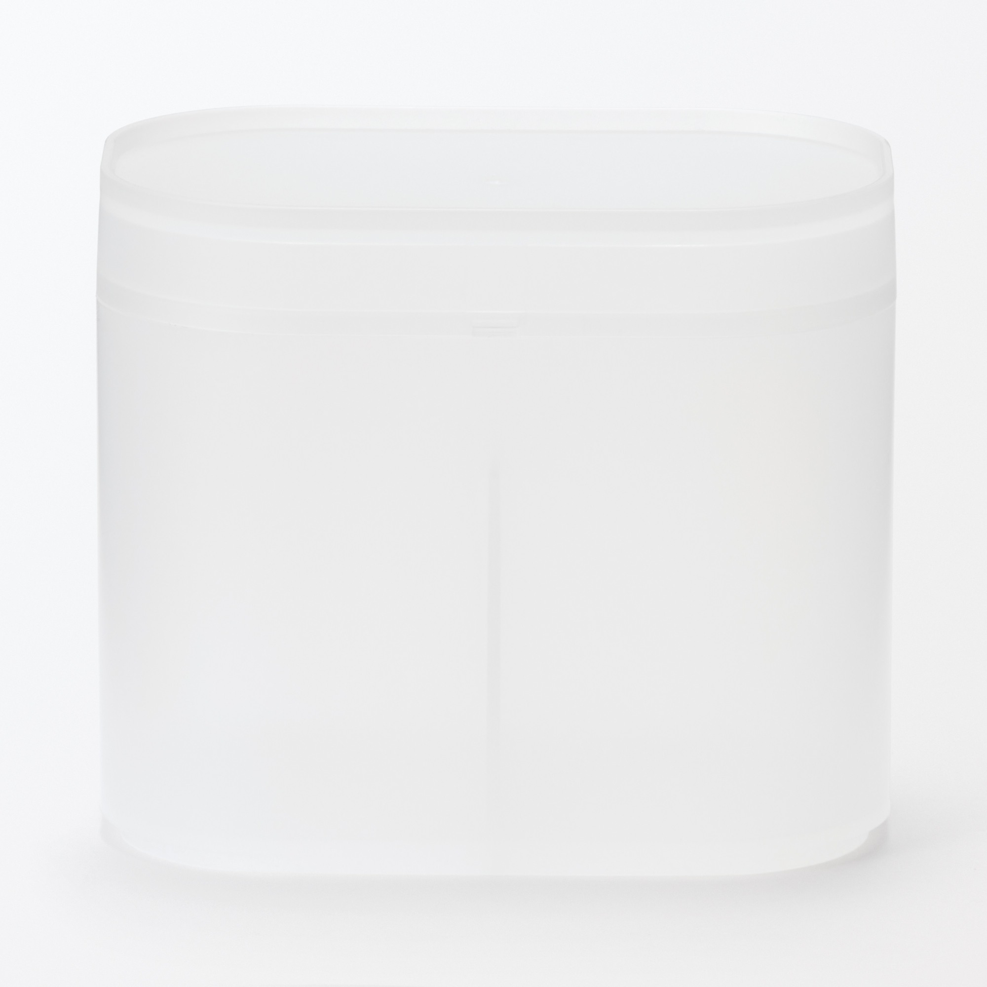 Recycled polypropylene blend Cotton/Cotton bud case with lid