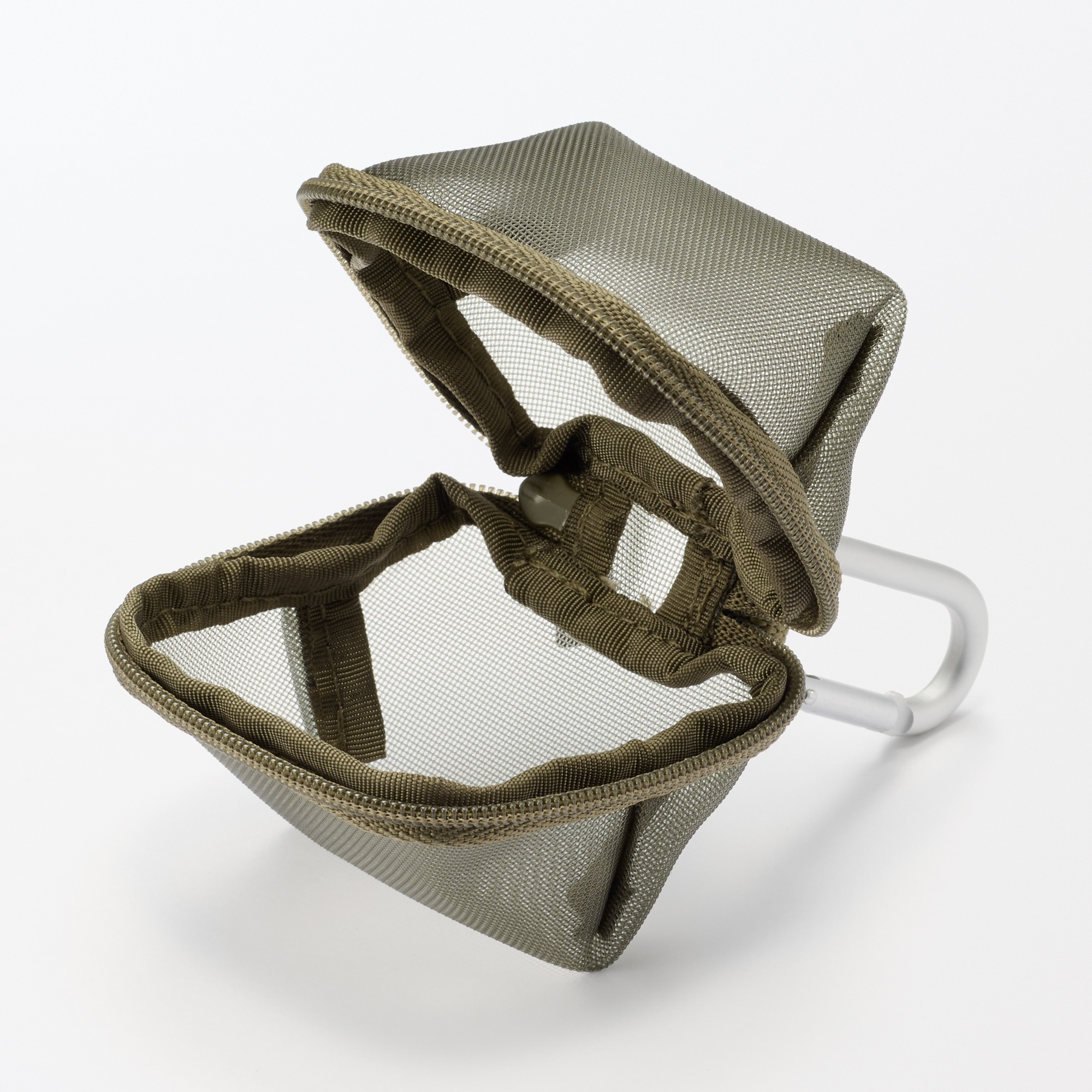 Nylon mesh Compact pouch