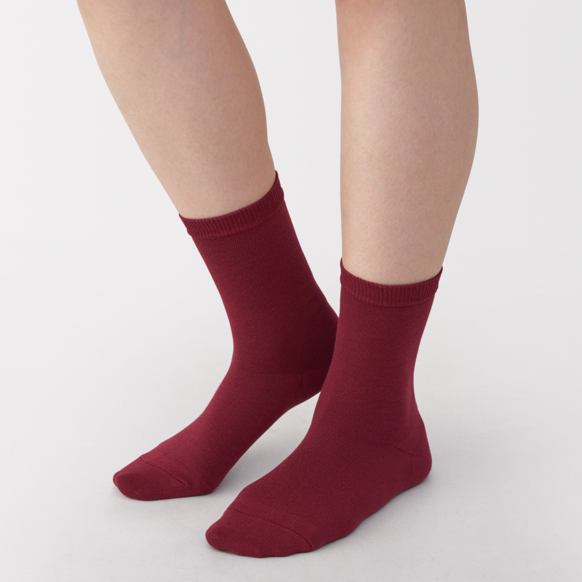 W's right angle 3 Layer Loose Top socks