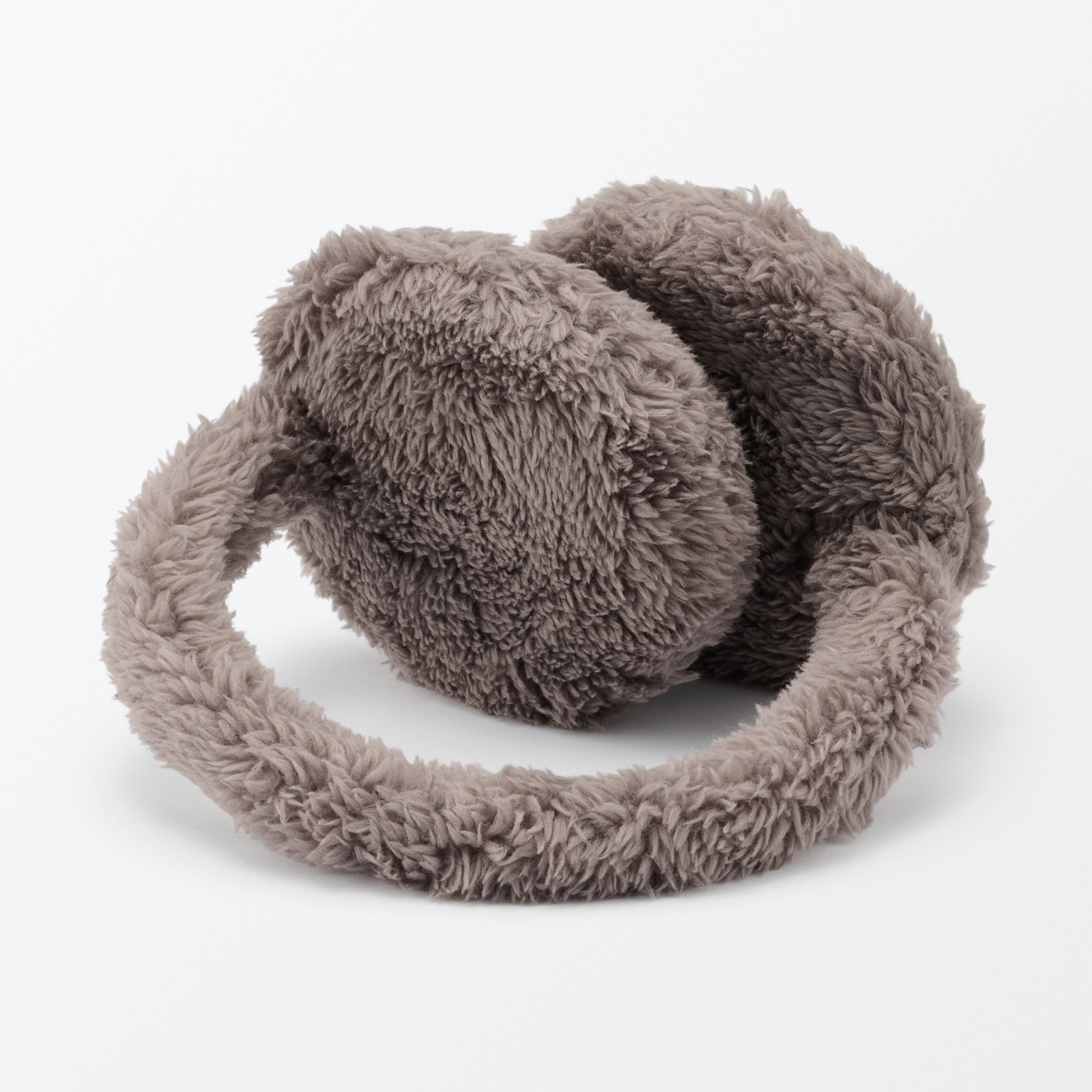 Recycled polyester warm boa ear muffs