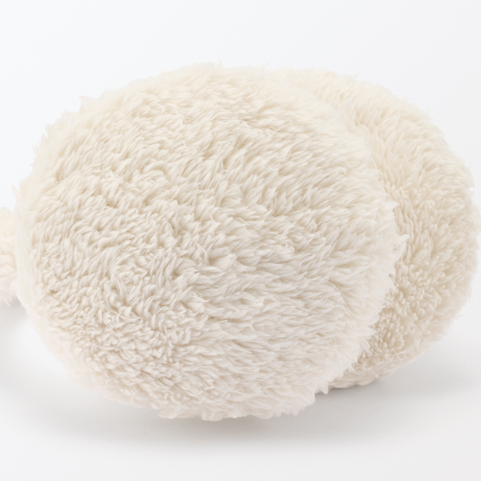 Recycled polyester warm boa ear muffs