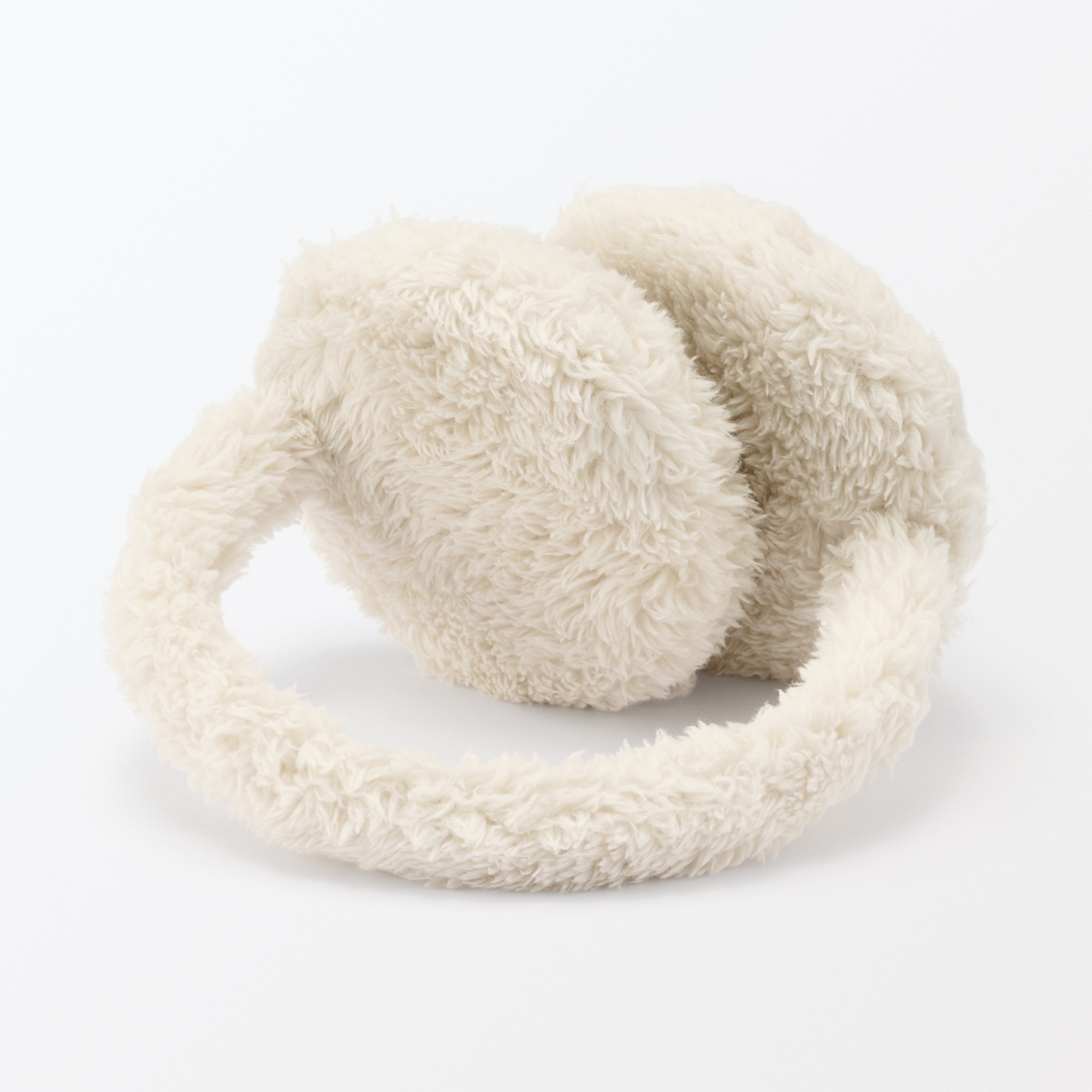 Recycled polyester warm boa ear muffs