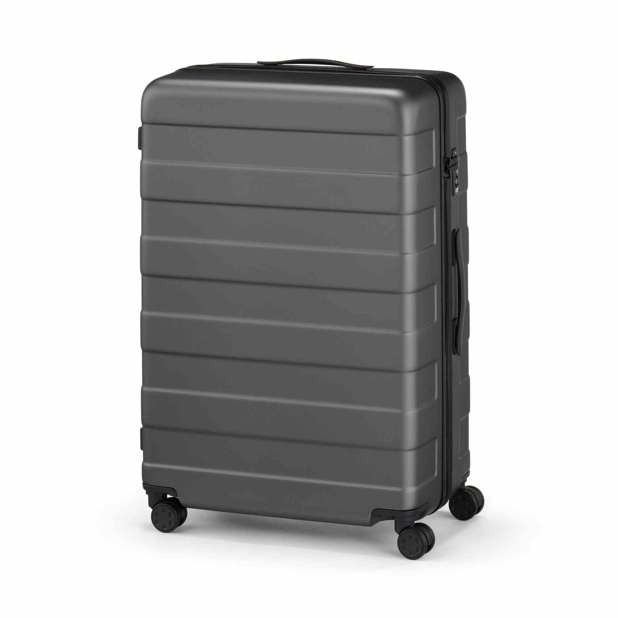 Freely adjustable handle hard shell suitcase (105L)