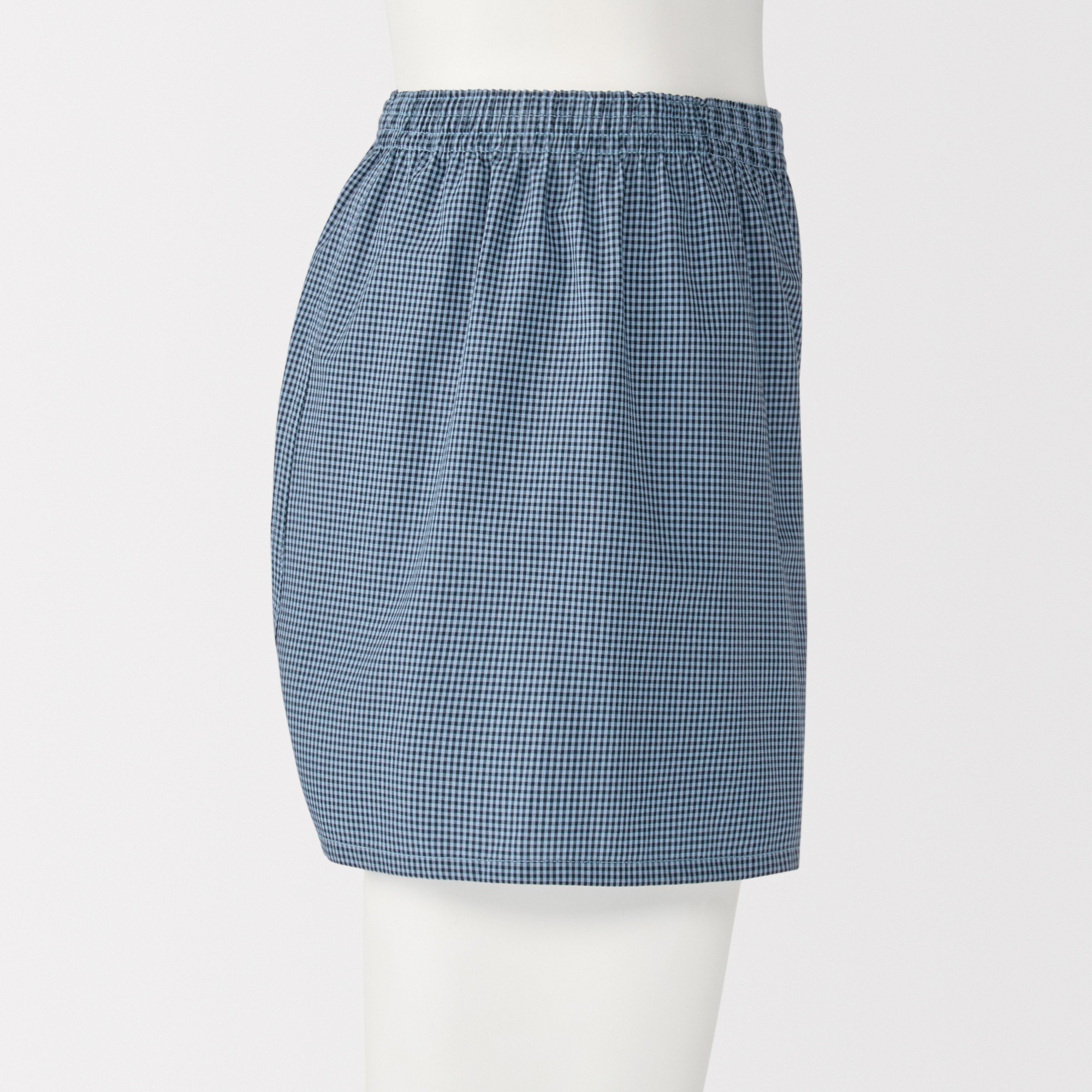 M's Cotton broadcloth front open trunks
