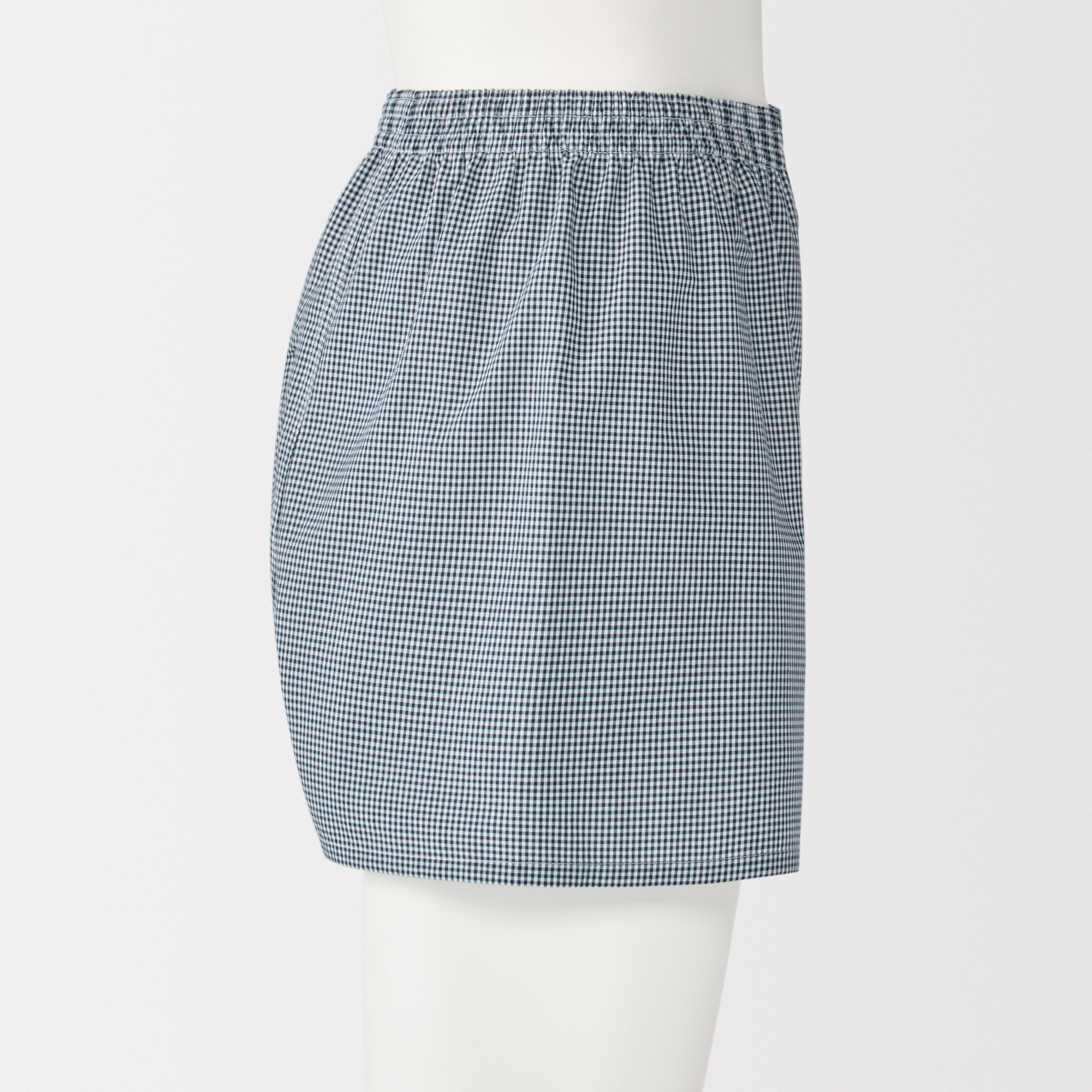 M's Cotton broadcloth front open trunks