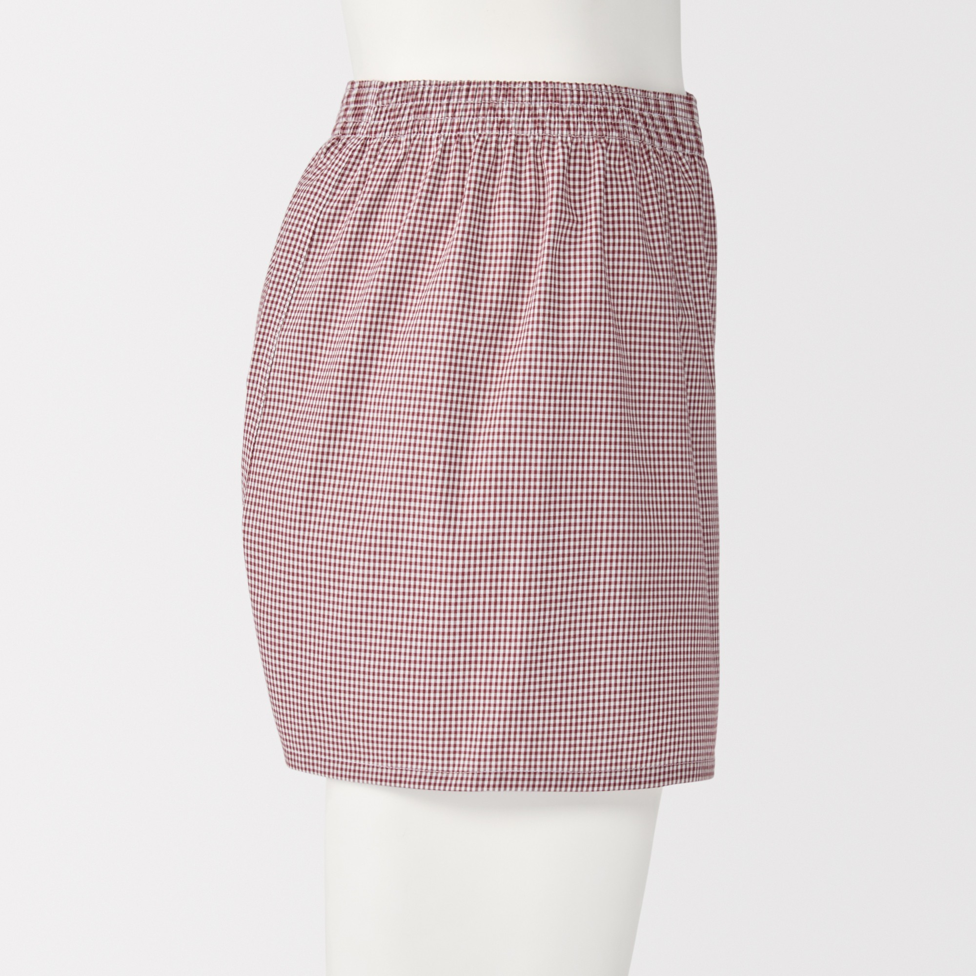 M's Cotton broadcloth front open trunks