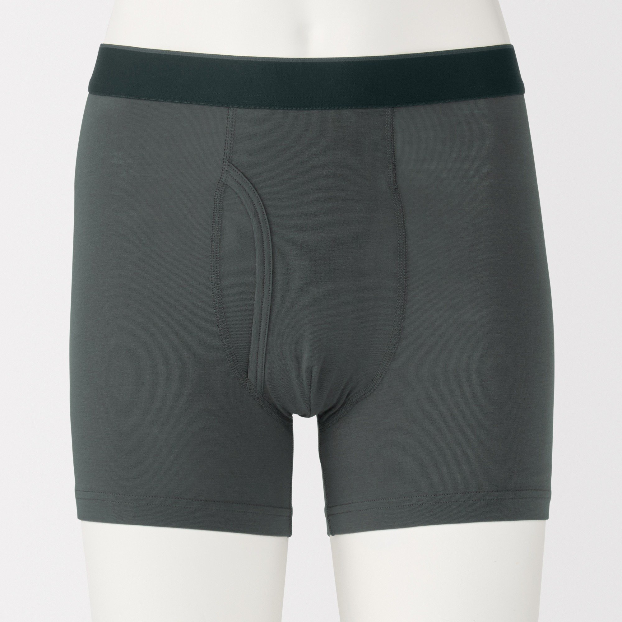 M's Lyocell blended Front open boxer briefs