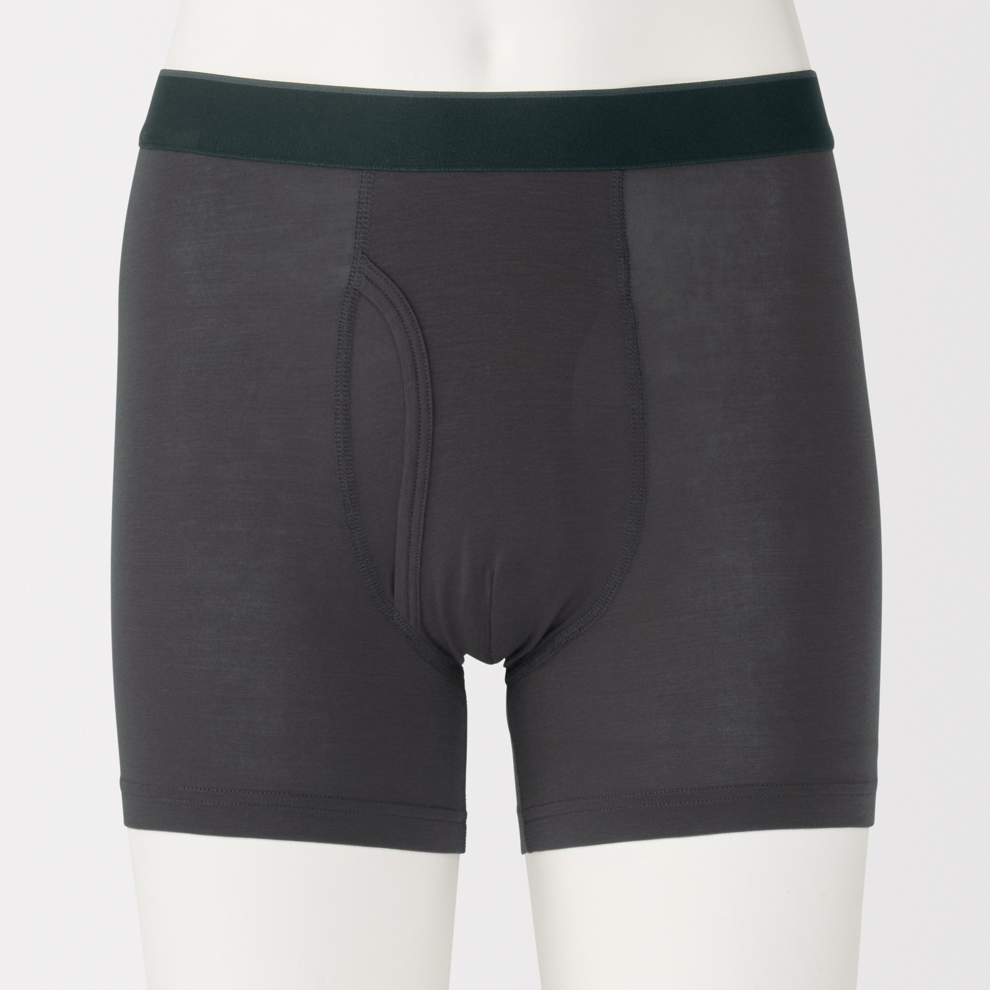M's Lyocell blended Front open boxer briefs