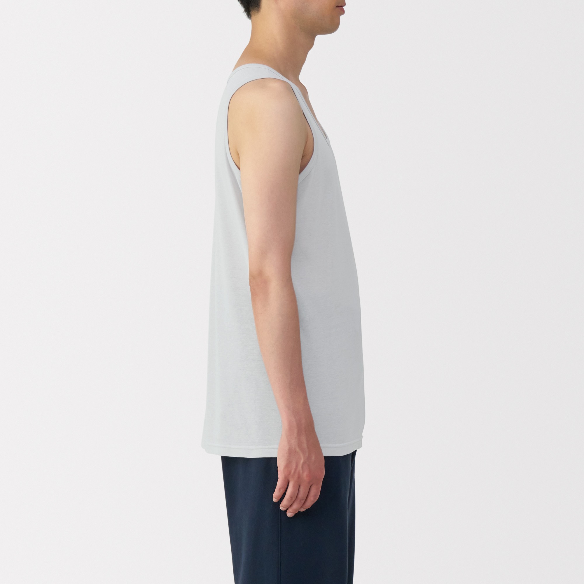 M's Moisture wicking cotton Tank top