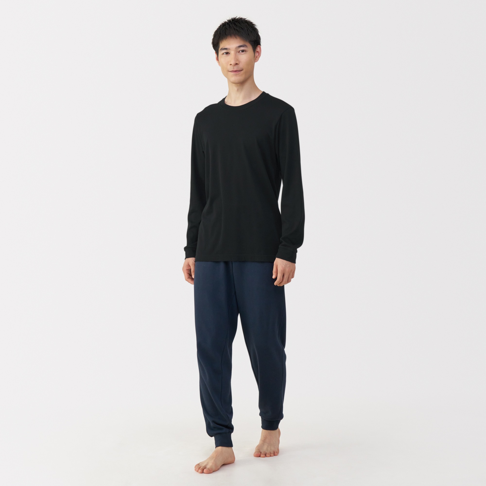 M's Thick, warm cotton L/Slv T-shirt