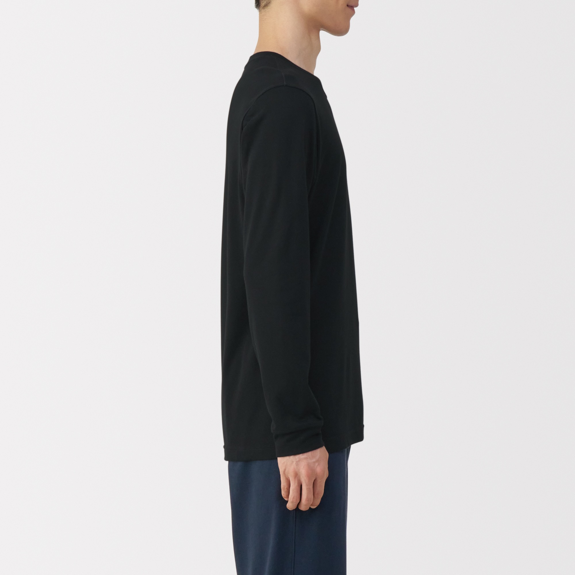 M's Thick, warm cotton L/Slv T-shirt