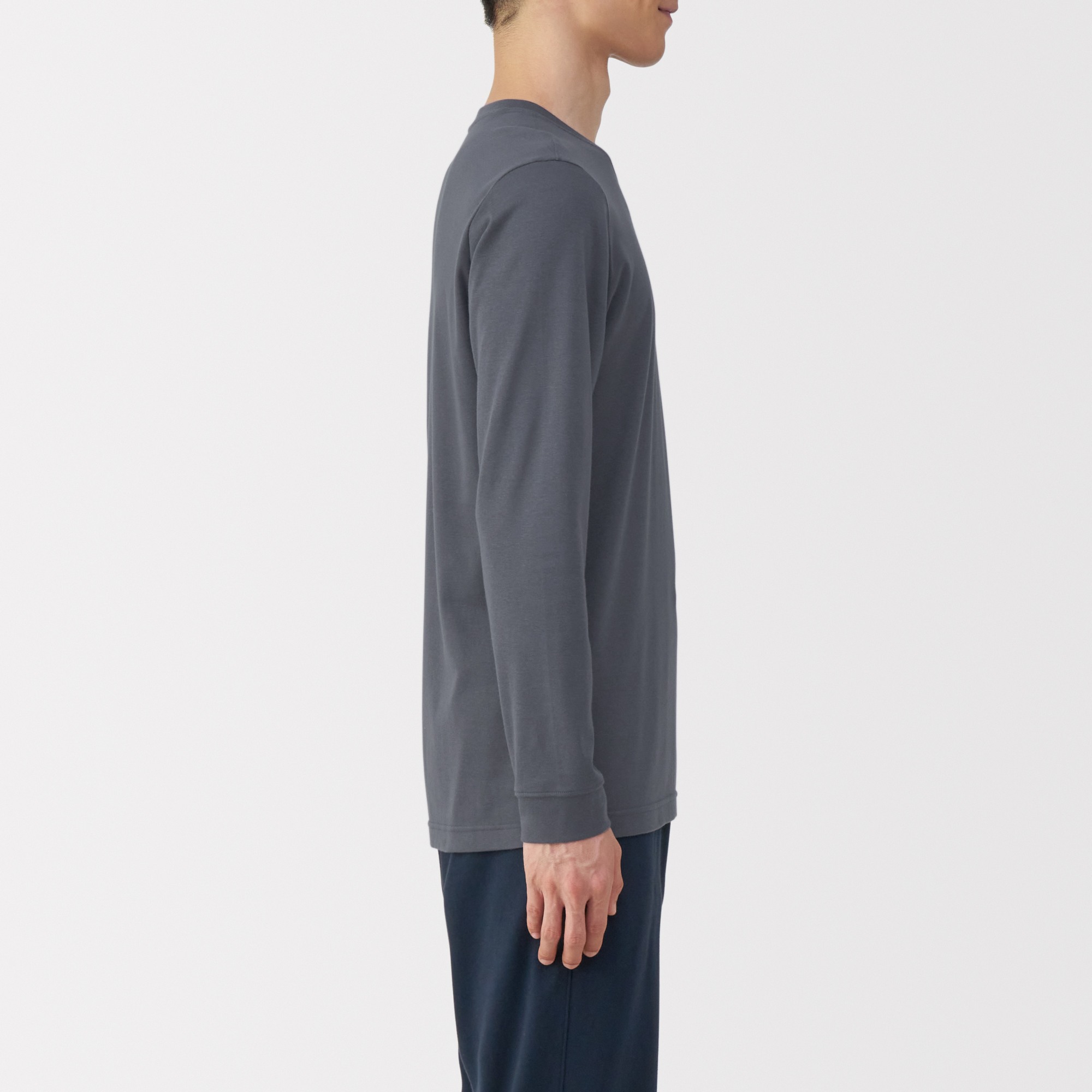 M's Thick, warm cotton L/Slv T-shirt