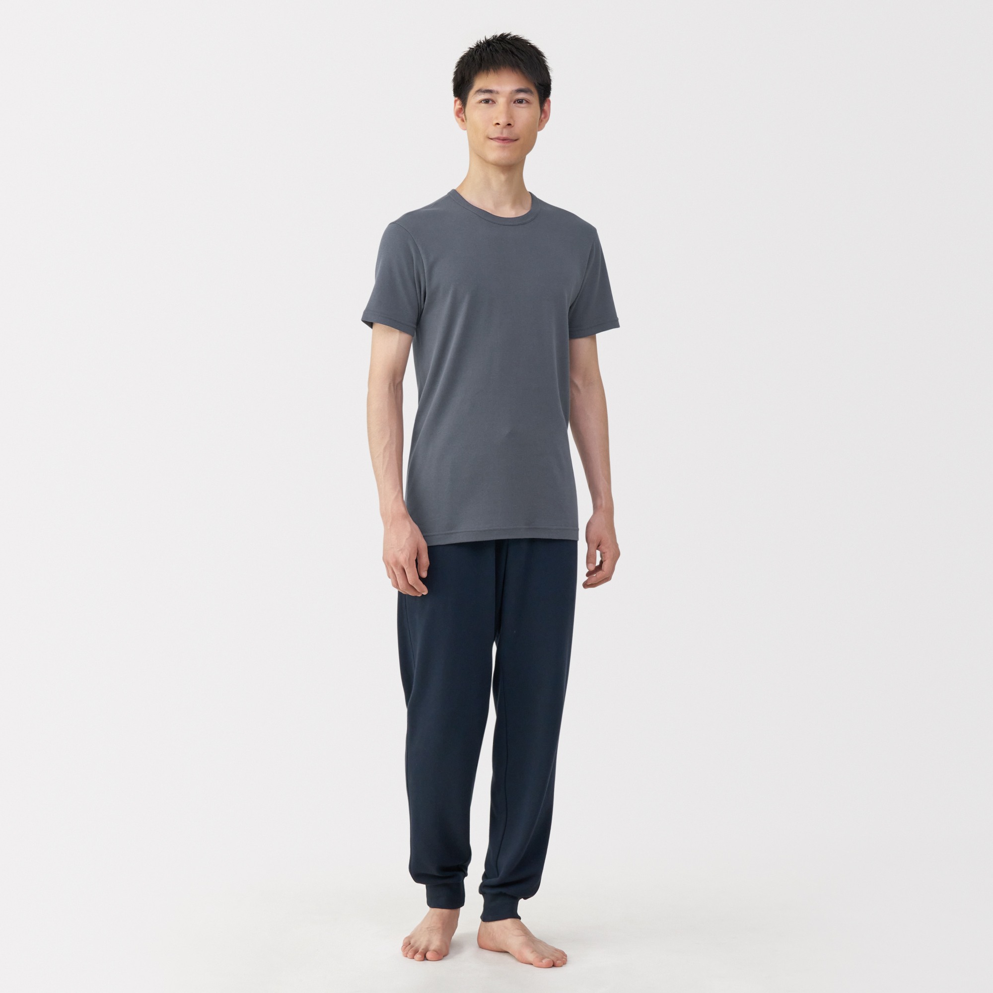 M's Warm cotton S/Slv T-shirt