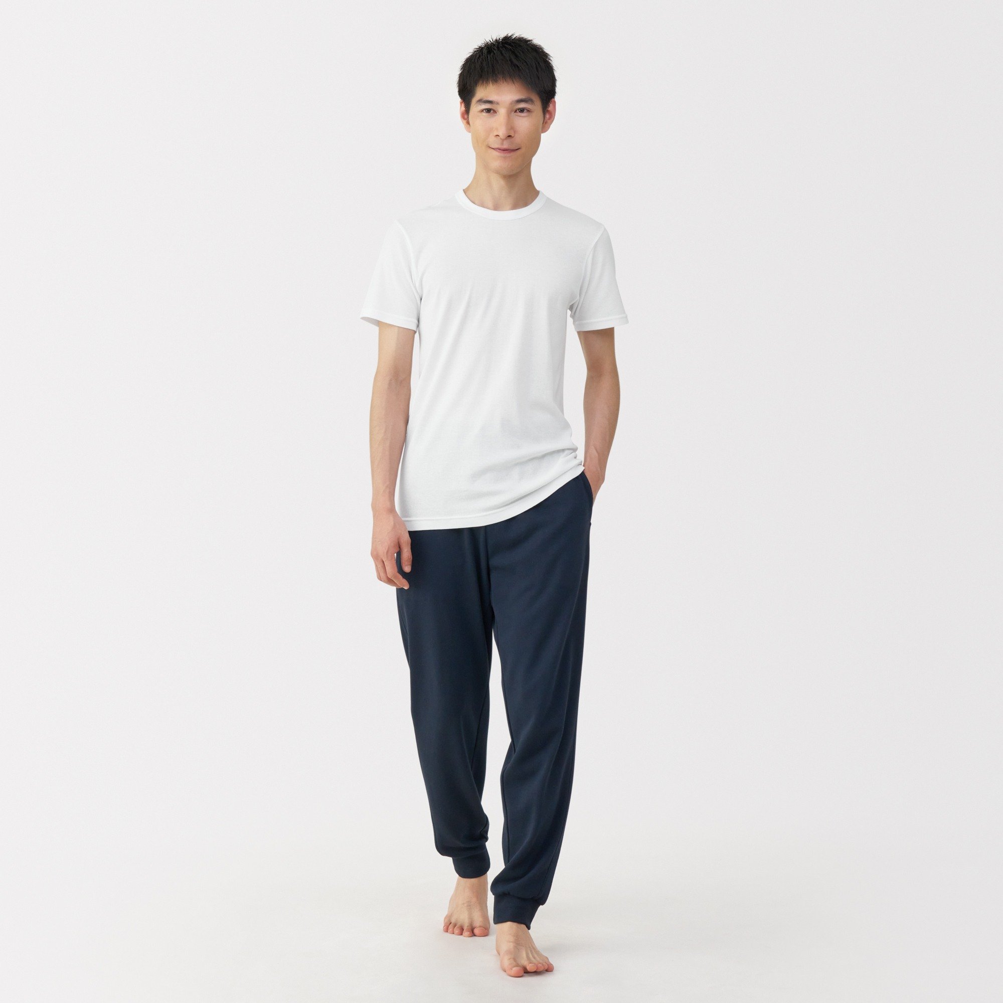 M's Warm cotton S/Slv T-shirt