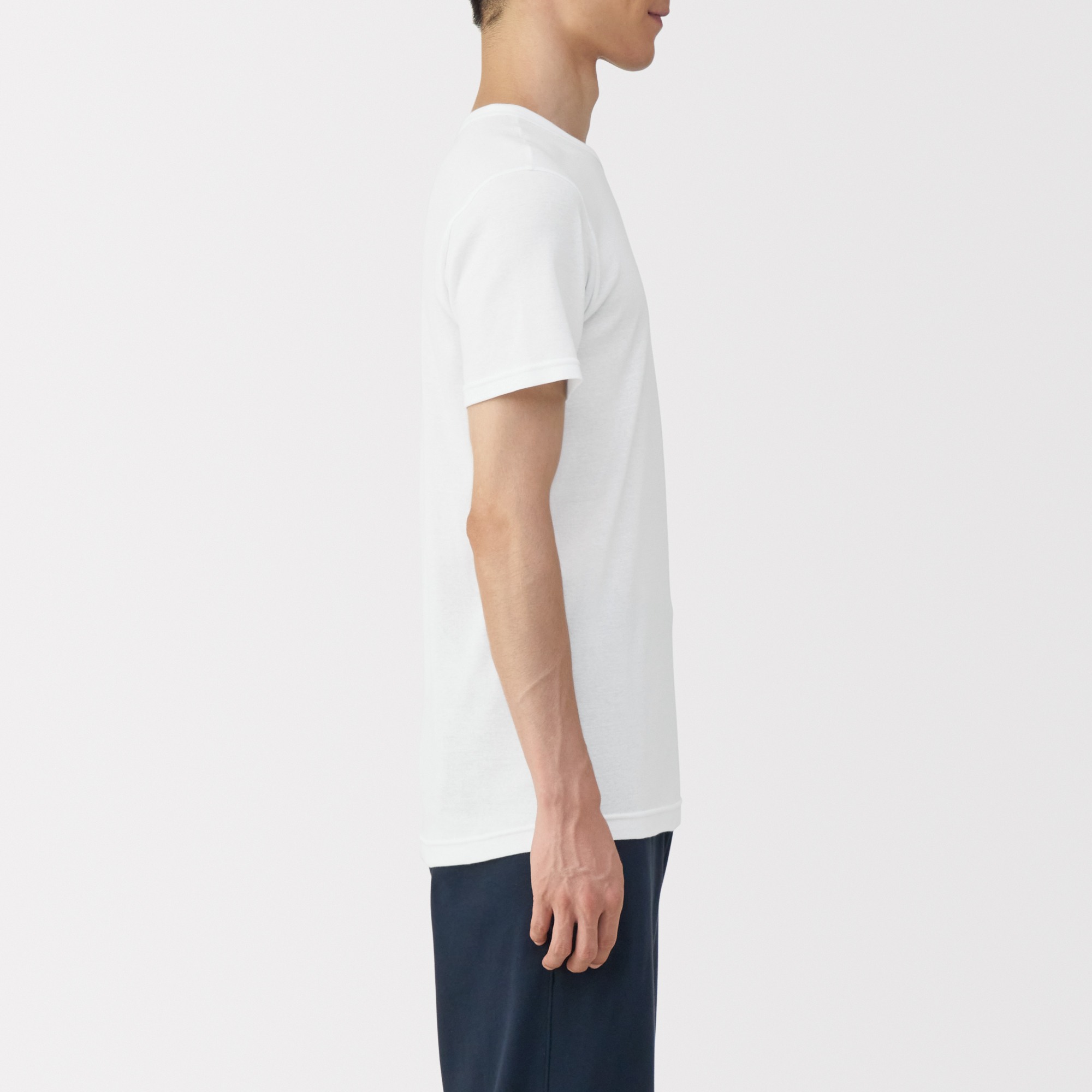 M's Warm cotton S/Slv T-shirt
