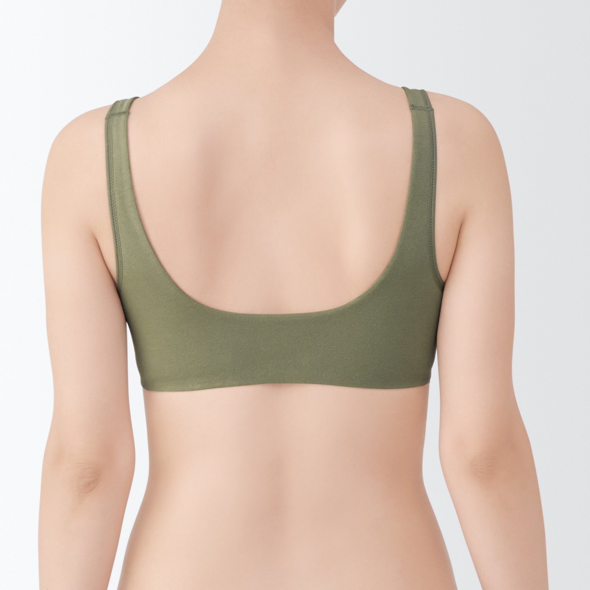 W's Wire-free plunge bra